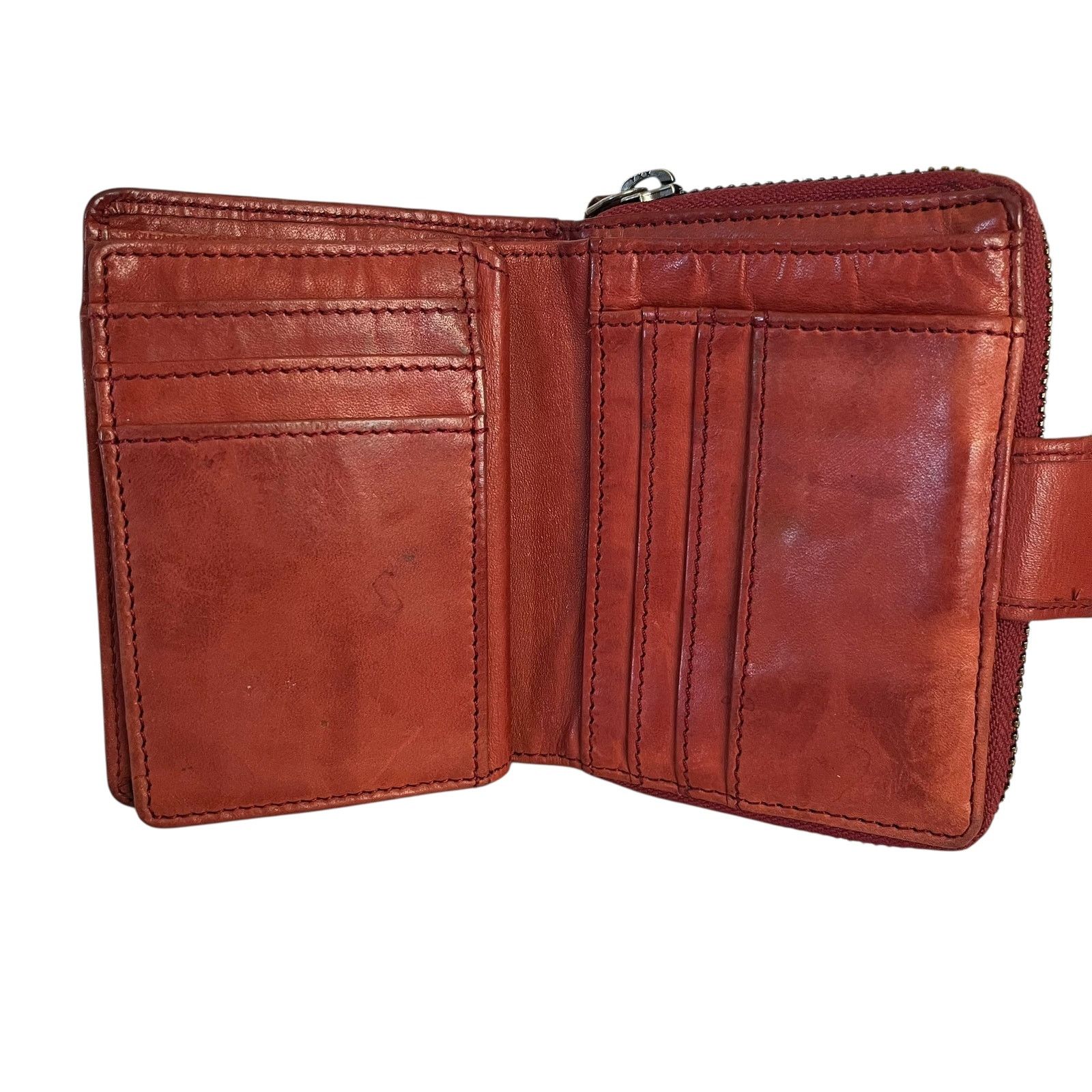 Other Harbour 2nd Isidora Paprika Chili Red Leather Wallet Size ONE SIZE - 3 Thumbnail