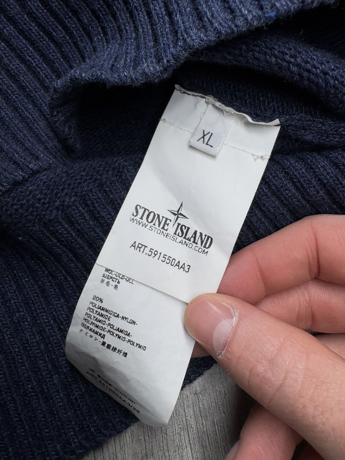 Stone Island Stone Island sweater jumper XL Size US XL / EU 56 / 4 - 3 Thumbnail