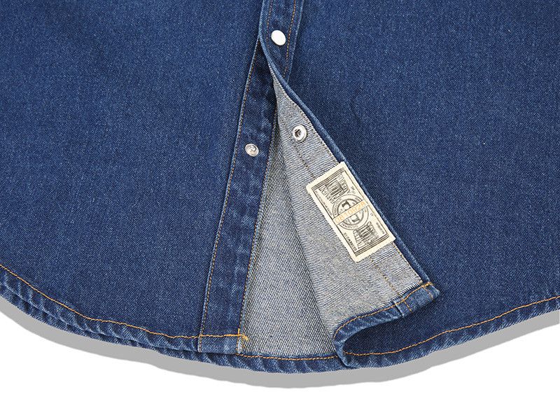 Japanese Brand Vintage Raw Classic Denim Shirt Size US XXL / EU 58 / 5 - 9 Thumbnail