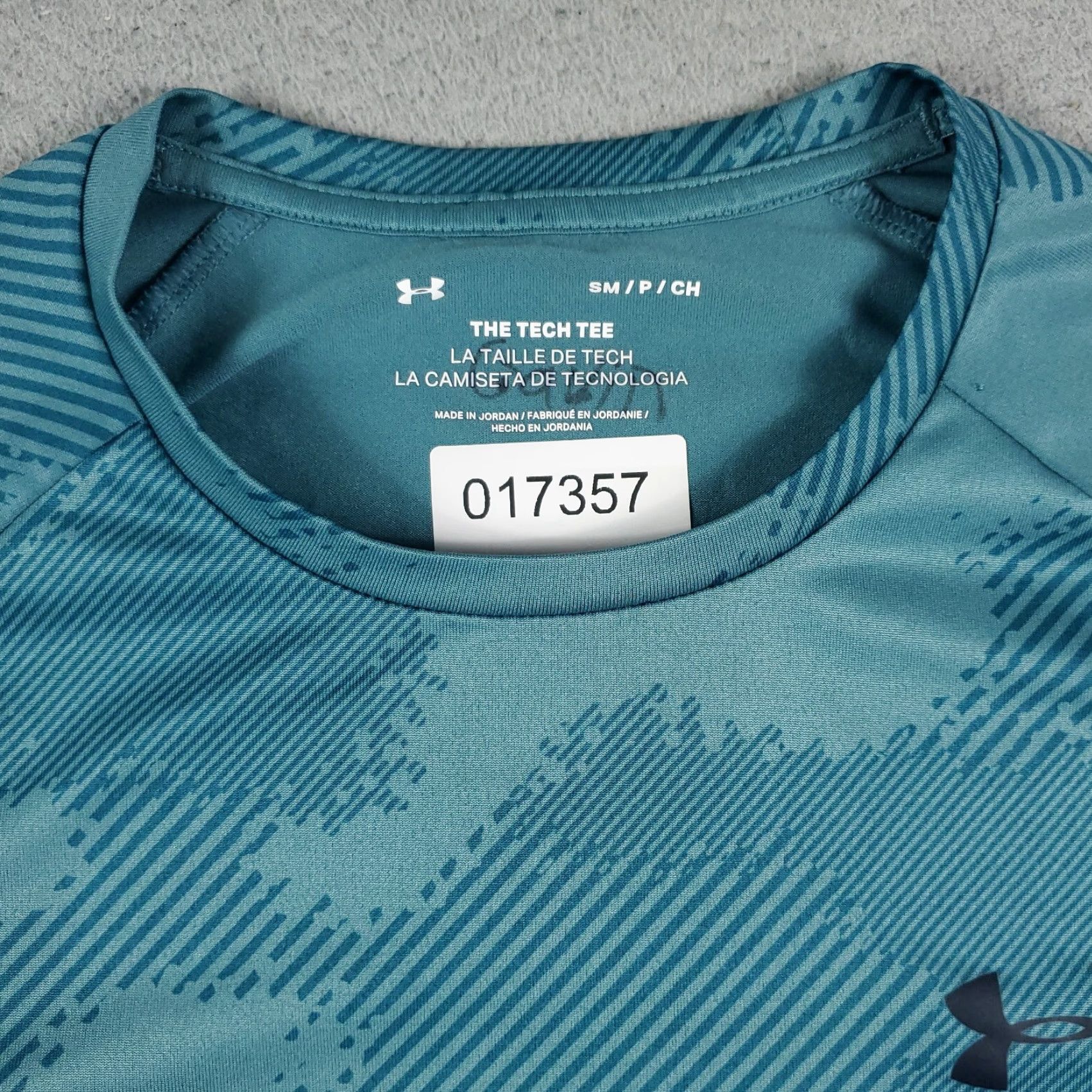 Under Armour Under Armour T Shirt Mens Small Blue Camouflage HeatGear Active Work Out Gym Size US S / EU 44-46 / 1 - 3 Thumbnail