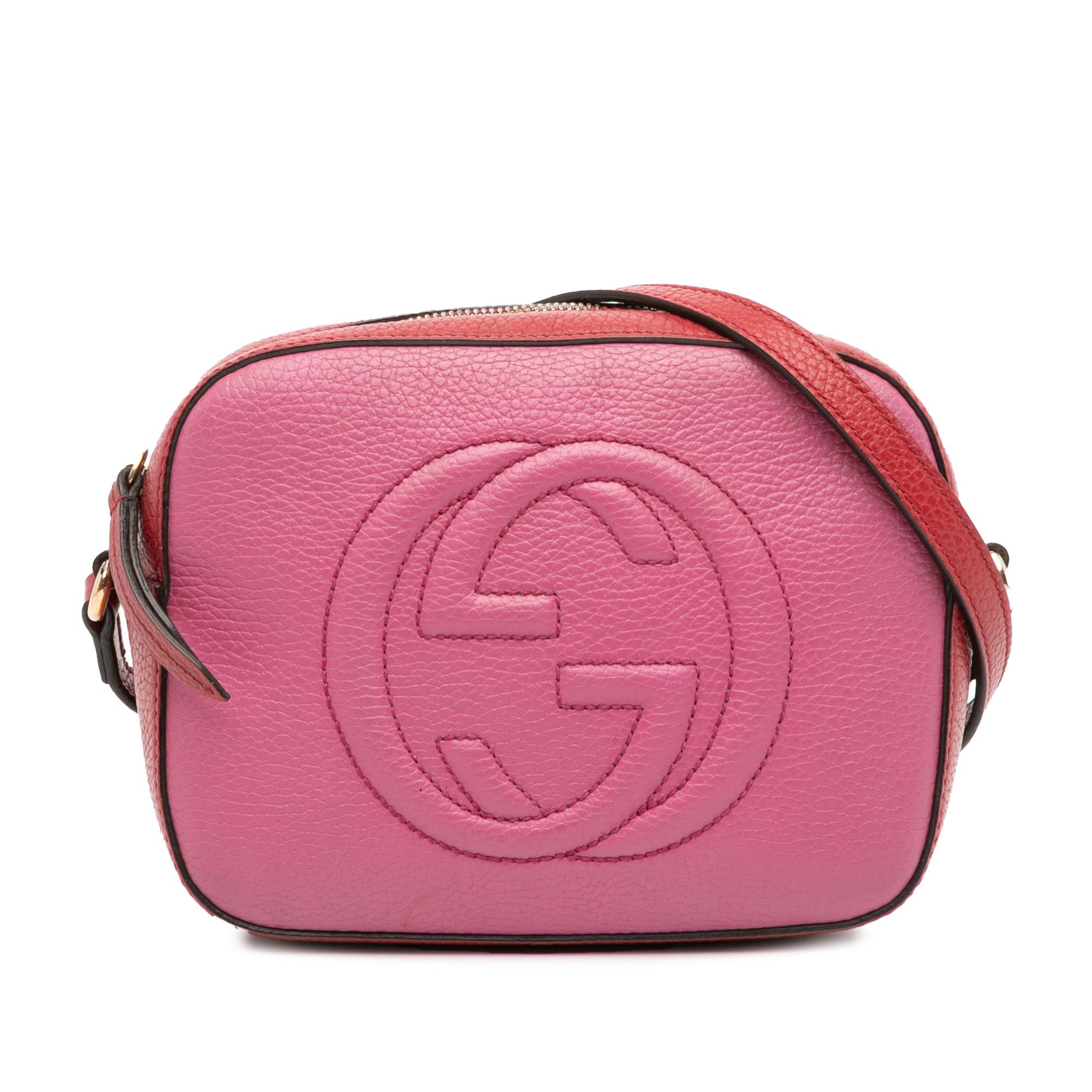 Gucci Gucci Small Bicolor Leather Soho Disco Crossbody Size ONE SIZE - 1 Thumbnail