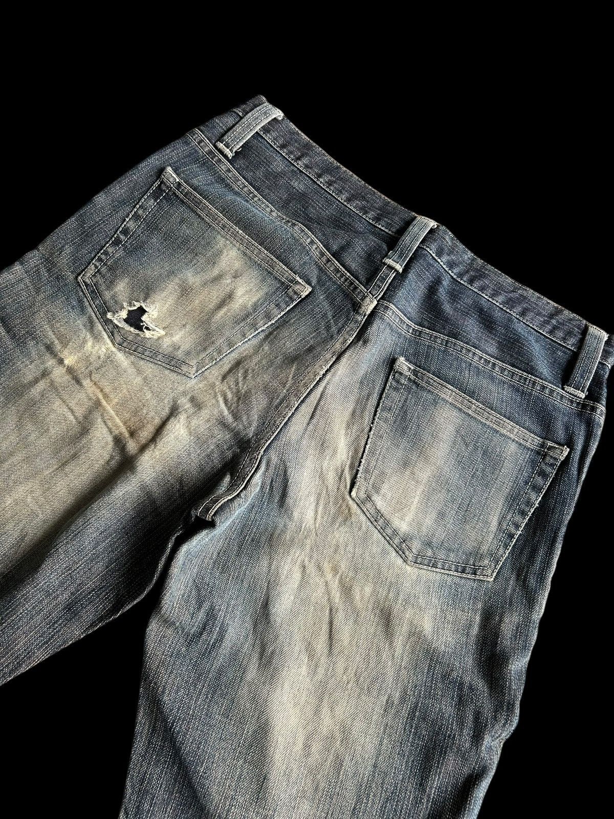 If Six Was Nine × Japanese Brand × Le Grande Bleu (L.G.B.) 🔥FLARE🔥 RUSTY MADE IN JAPAN Distressed Denim Size US 29 - 18 Thumbnail