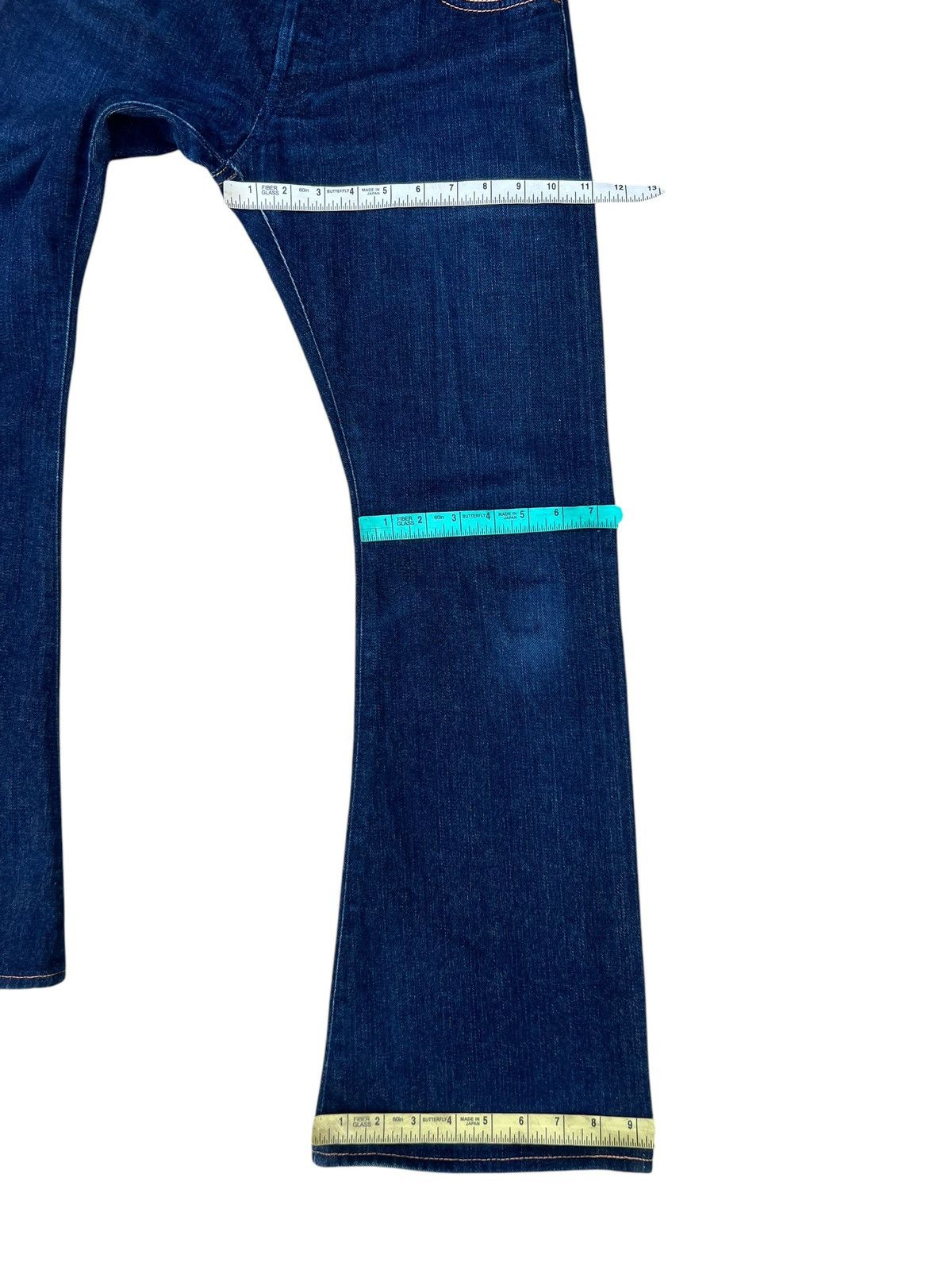 Evisu × Vintage Vintage Evisu Yamane Selvedge Denim Bootcut Jeans Size 29" - 3 Thumbnail