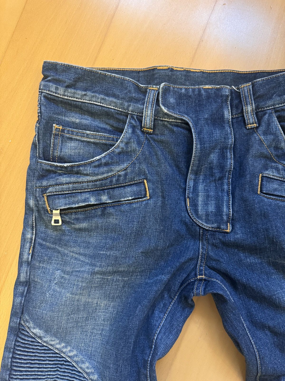 Balmain Balmain Biker Jeans Size US 28 / EU 44 - 2 Thumbnail