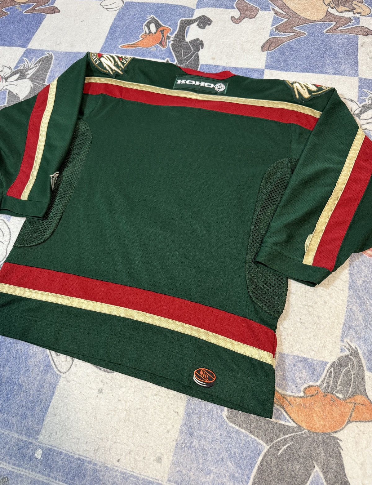 NHL Vintage minnesota wild blank jersey Size US M / EU 48-50 / 2 - 4 Thumbnail