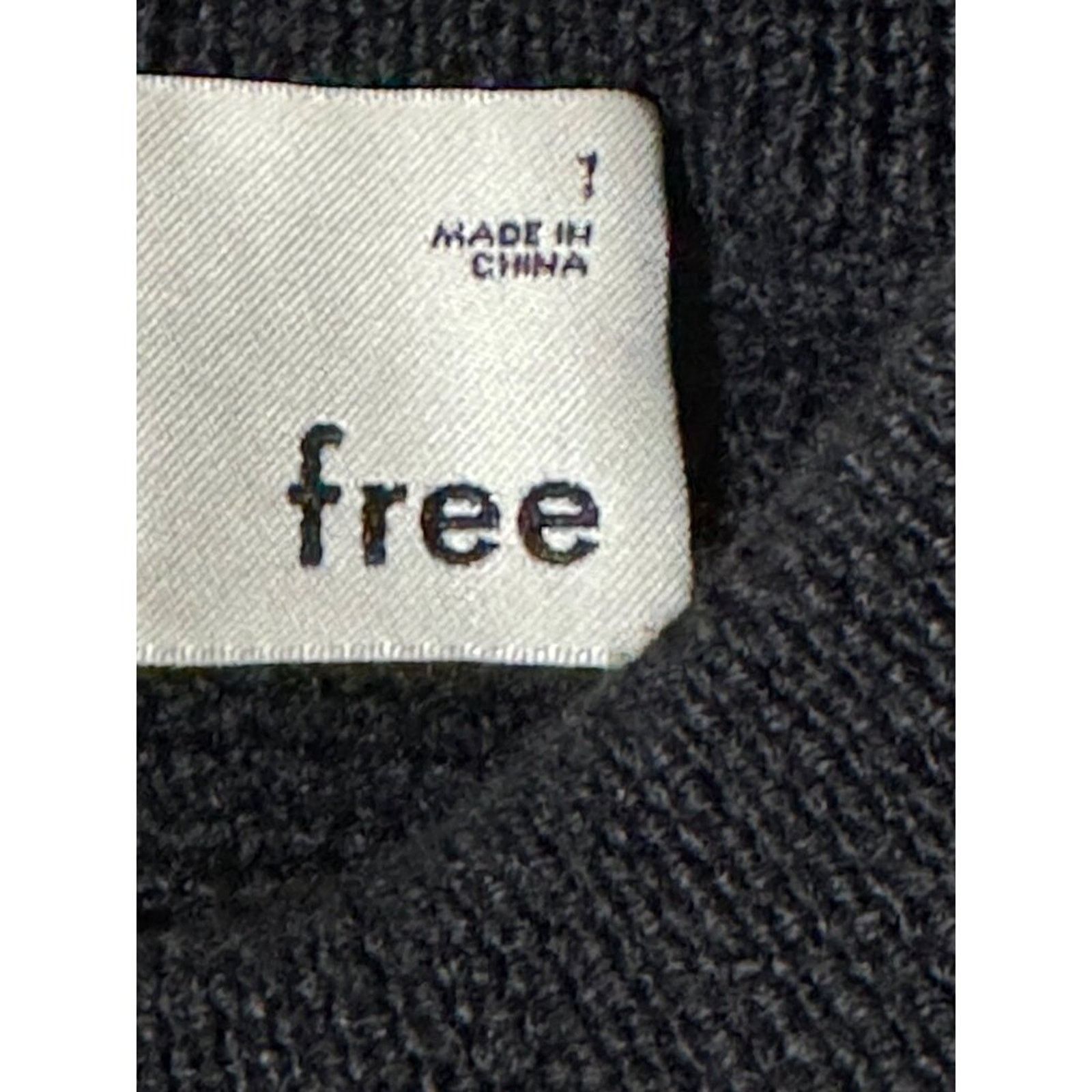 Aritzia Aritzia Wilfred Sweater Small Merino Wool Lolan Crop Black Size S / US 4 / IT 40 - 9 Thumbnail