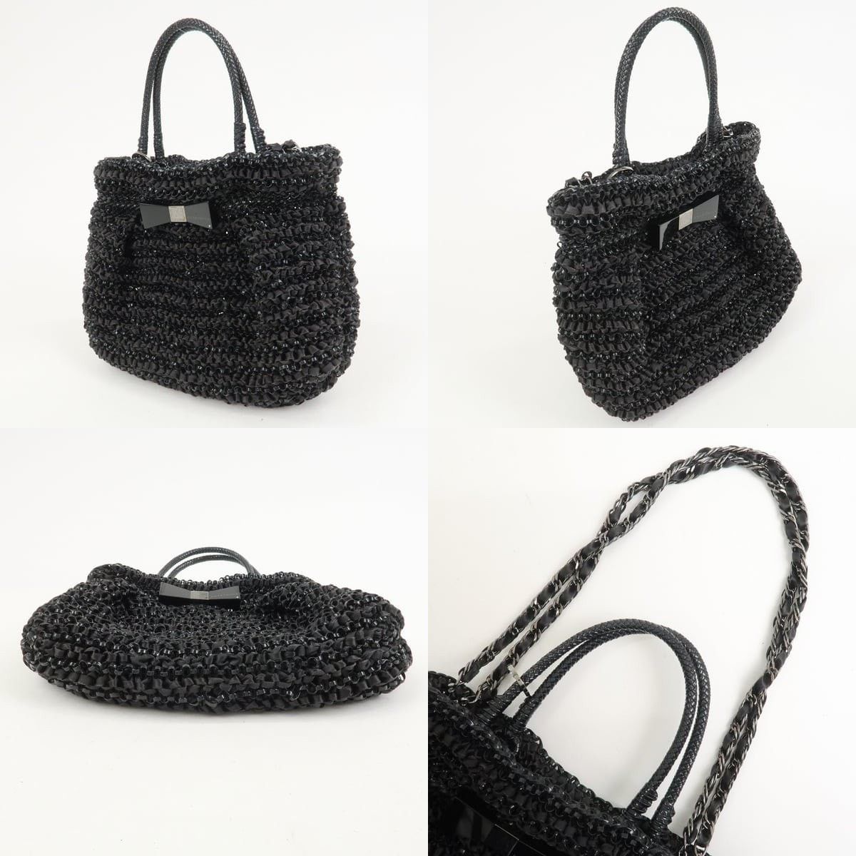 ANTEPRIMA Anteprima Wire Bag PVC Shoulder Black Size ONE SIZE - 3 Thumbnail