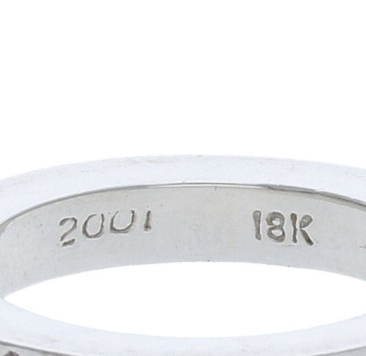 Chrome Hearts Chrome Hearts 18K 3mm Spacer White Gold Ring Size ONE SIZE - 5 Thumbnail