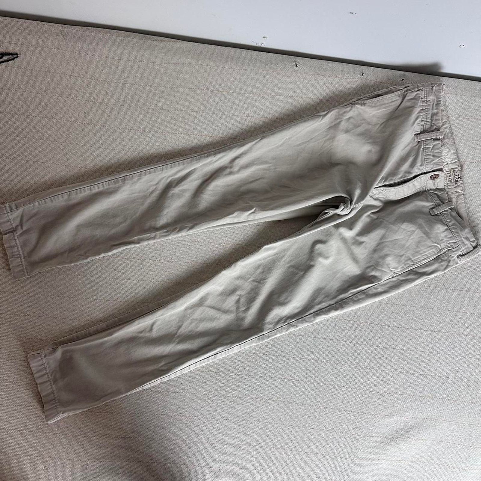 Hollister Hollister Brown Khaki Casual Dress Pants 32x32 Soft Cotton Size US 32 / EU 48 - 2 Thumbnail