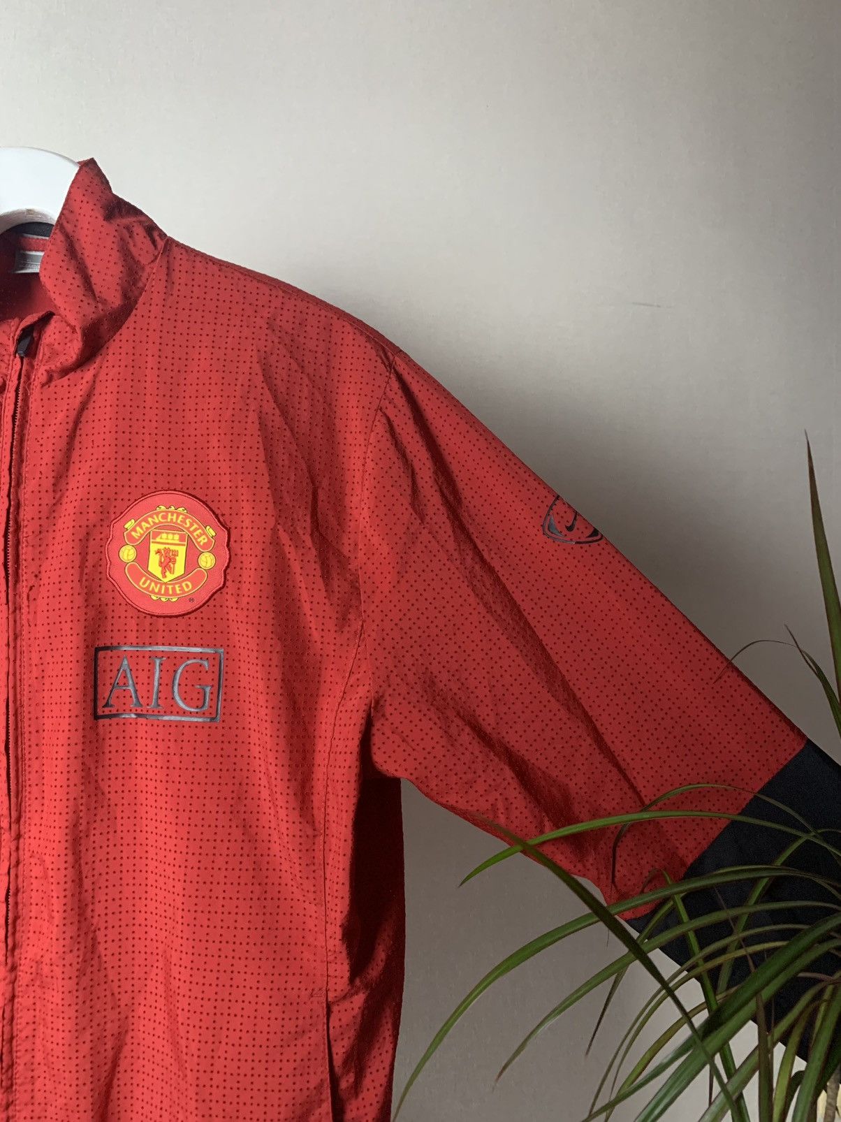 Vintage 2009-10 Manchester United Nike Track Jacket Blokecore Y2K Size US XL / EU 56 / 4 - 3 Thumbnail