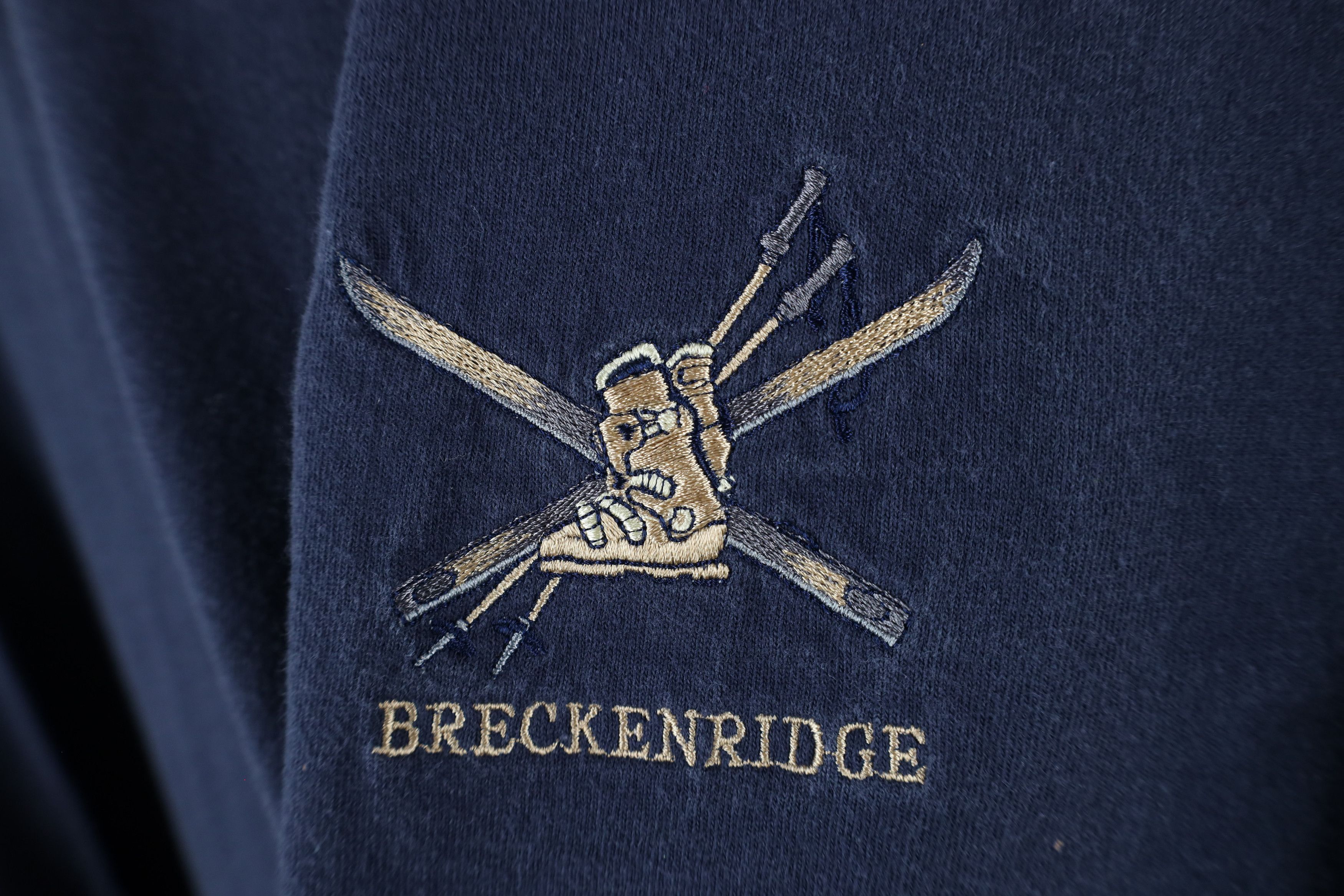 Vintage Vintage 90s Streetwear Breckenridge Long Sleeve T-Shirt Size US M / EU 48-50 / 2 - 4 Thumbnail