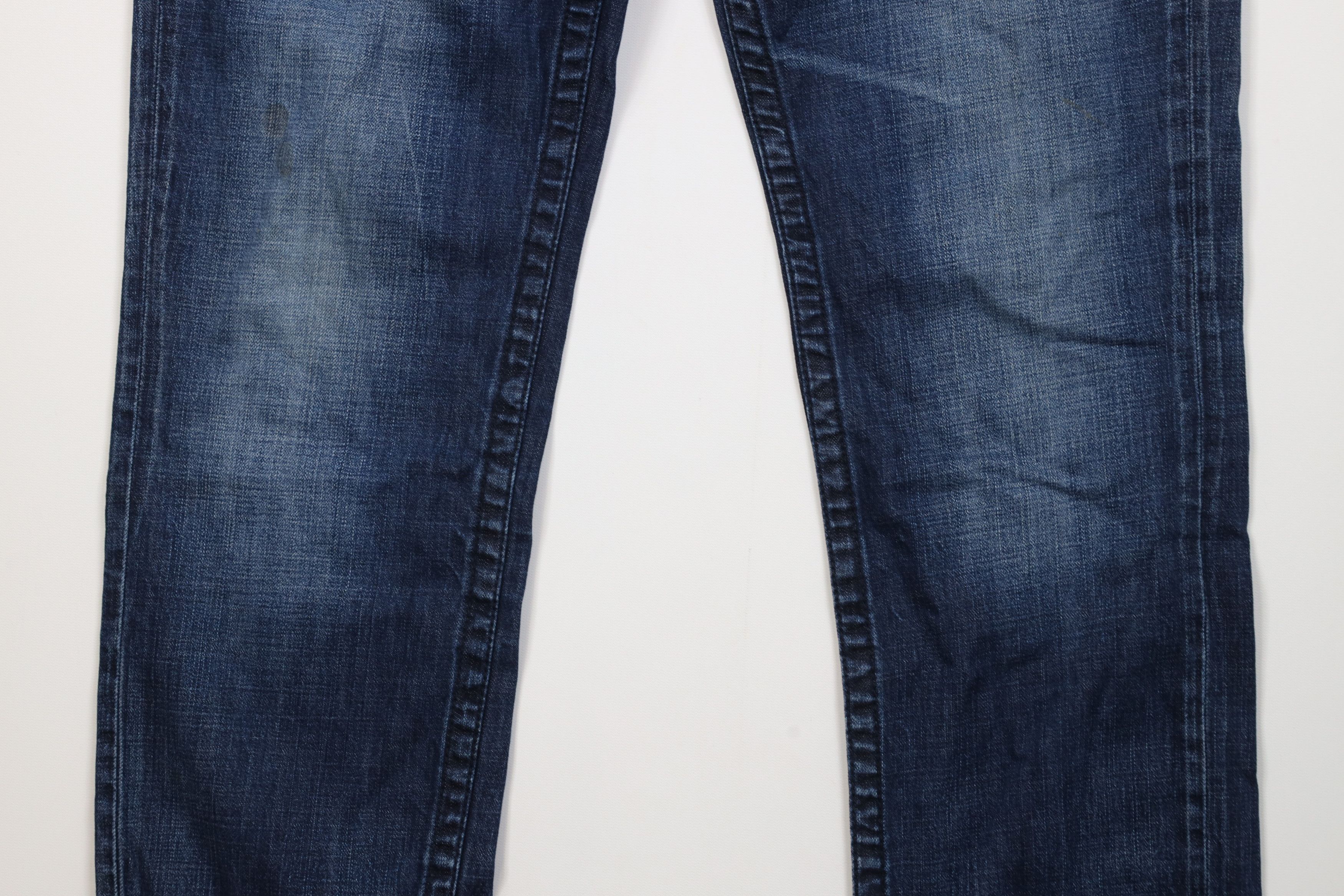True Religion True Religion Thick Stitch Skinny Leg Denim Jeans Blue Size US 36 / EU 52 - 3 Thumbnail