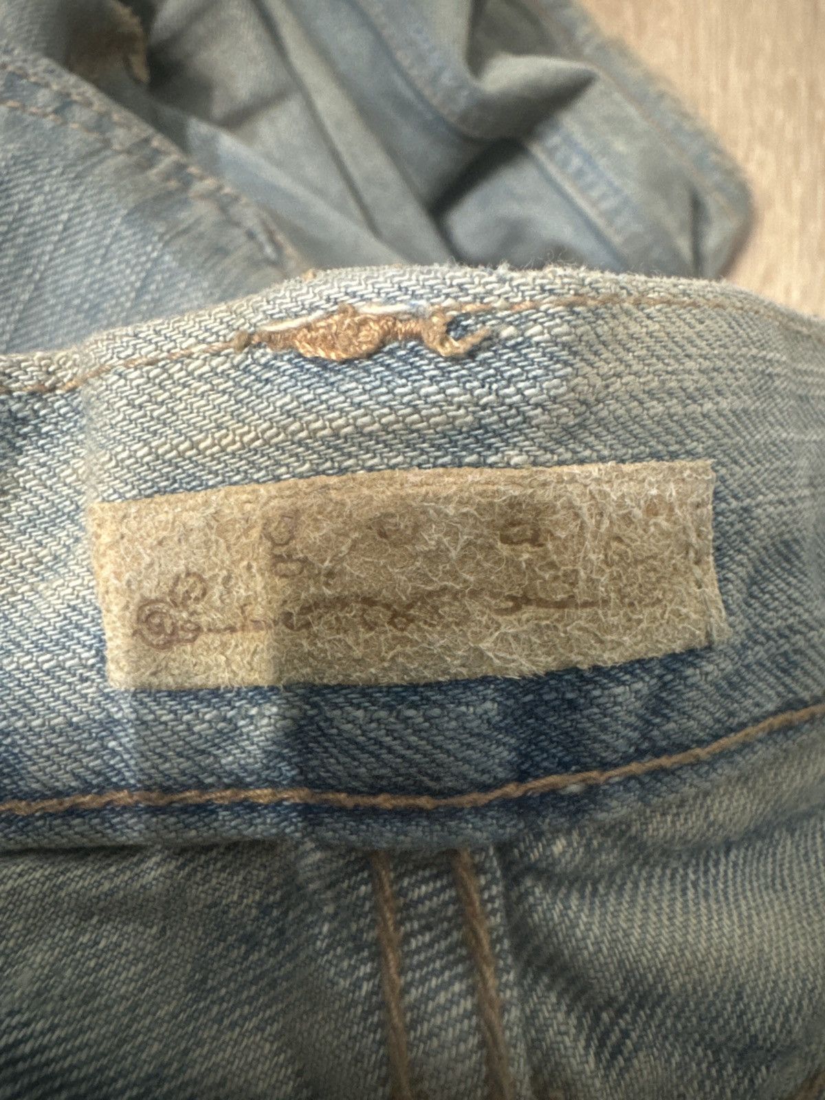 Japanese Brand GOA mudwash flare denim Size US 31 - 5 Thumbnail