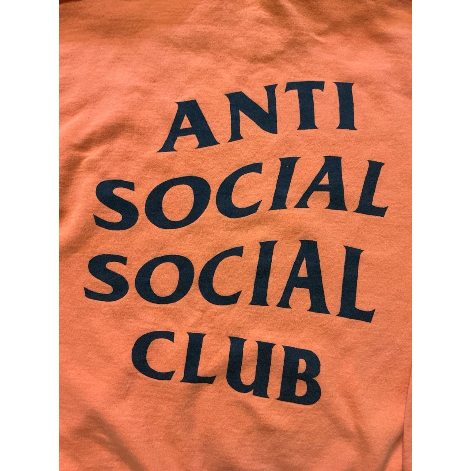 Anti Social Social Club **ANTI SOCIAL SOCIAL CLUB MEN'S ORANGE MEDIUM HOODIE** User: New title: **ANTI SOCIAL SOCIAL CLUB MEN'S ORANGE FLEECE HOODIE MEDIUM** Size US M / EU 48-50 / 2 - 4 Thumbnail