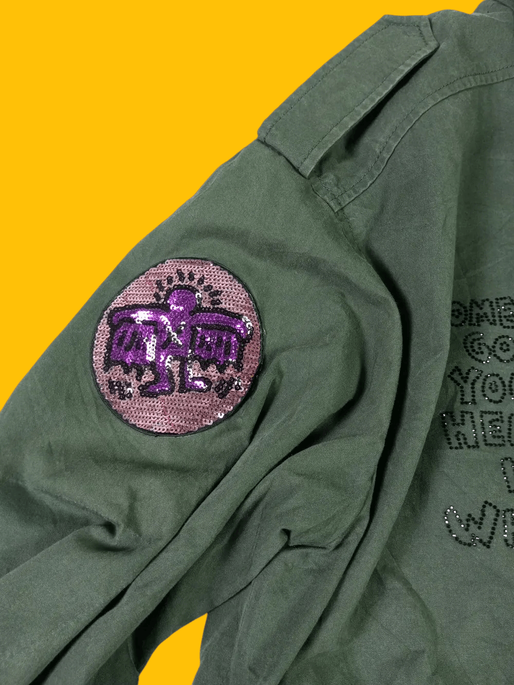 Designer × Japanese Brand × Keith Haring GGPX X KEITH HARING ANDY MOUSE Parka Jacket Size US M / EU 48-50 / 2 - 5 Thumbnail