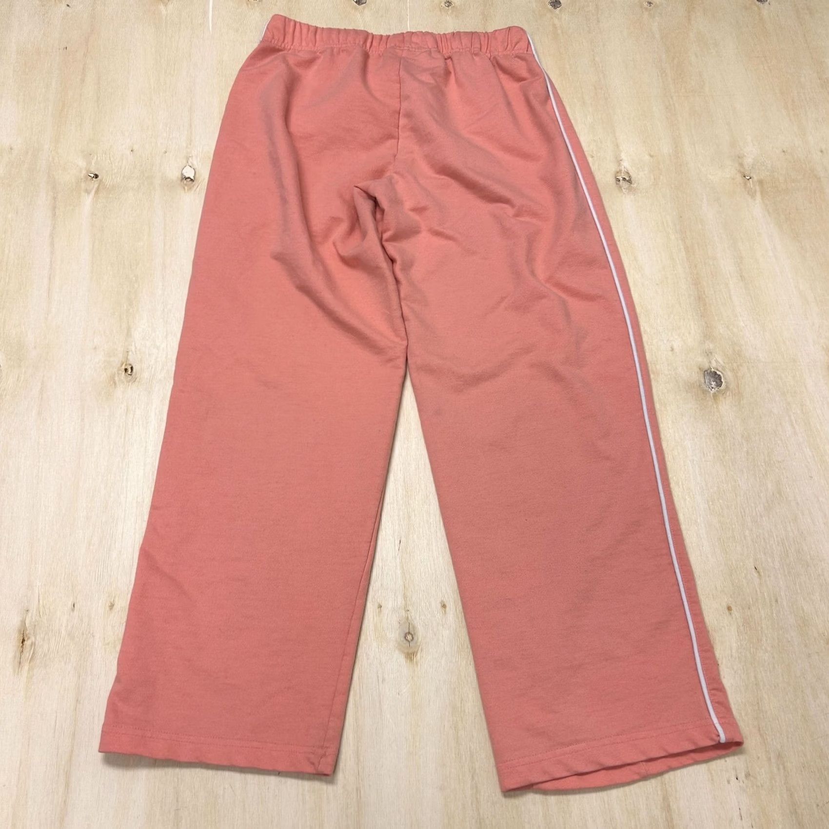 Pinko VINTAGE Fuda Sweatpants Womens Petite Medium Pink Knit Elastic Waist Loungewear Size 32" / US 10 / IT 46 - 3 Thumbnail