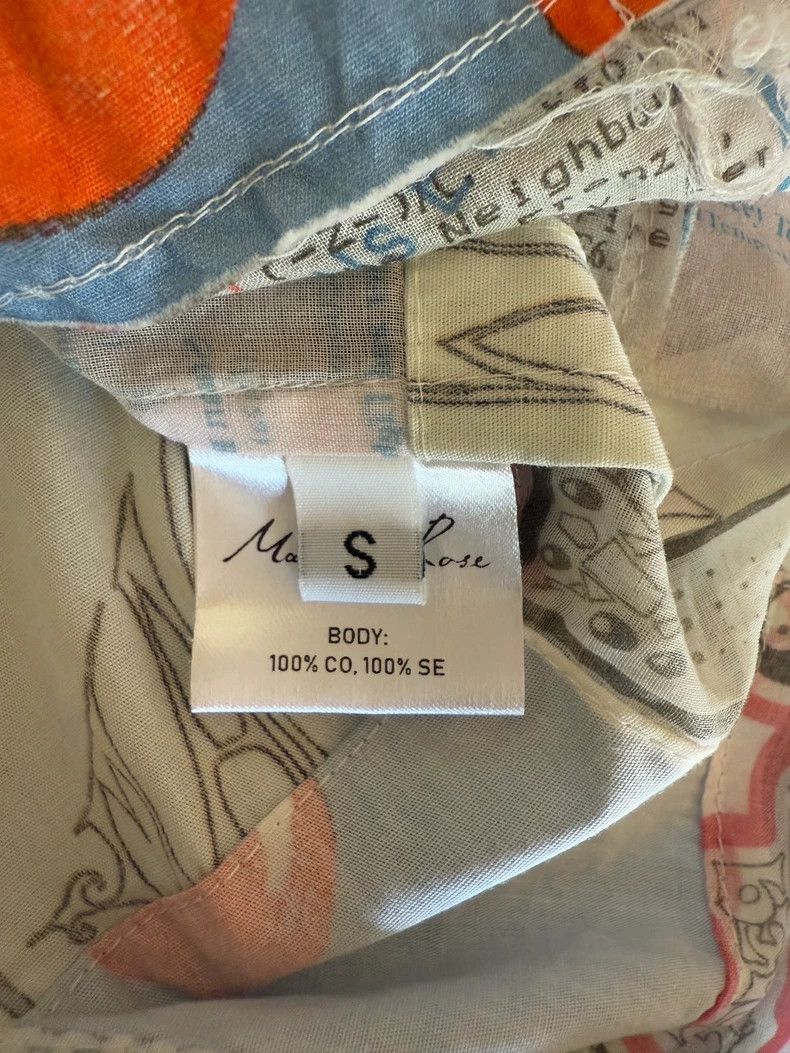 Martine Rose Martine Rose Poster splicing shirt Size US S / EU 44-46 / 1 - 5 Thumbnail