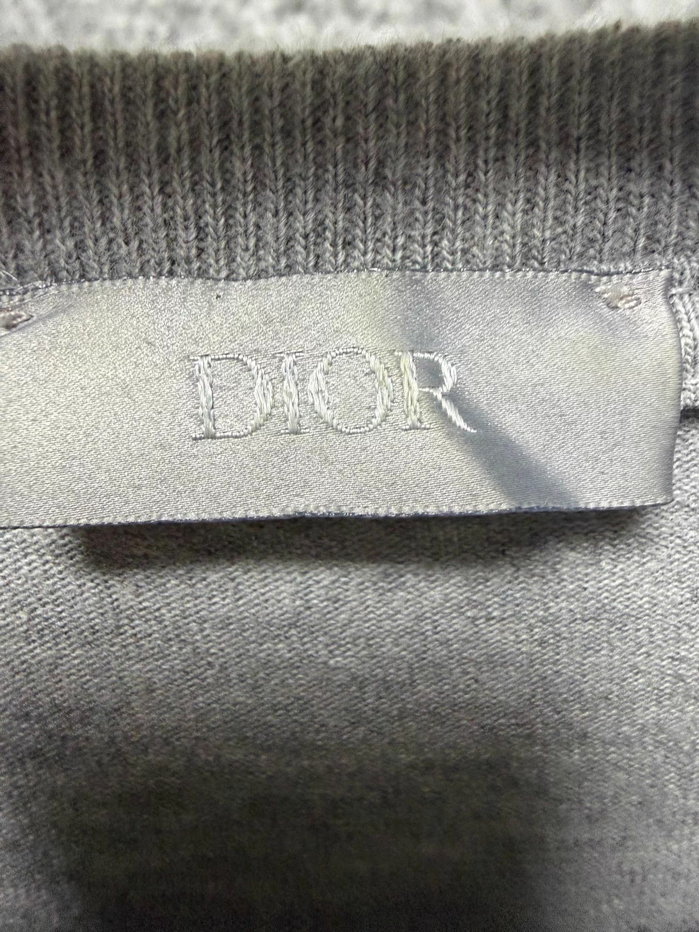 Dior Dior short sleeve T-shirt XS gray splatter Size XS / US 0-2 / IT 36-38 - 3 Thumbnail