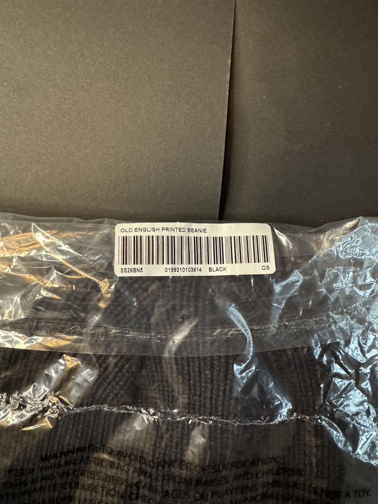 Supreme Supreme Old English Printed Beanie Size ONE SIZE - 6 Thumbnail