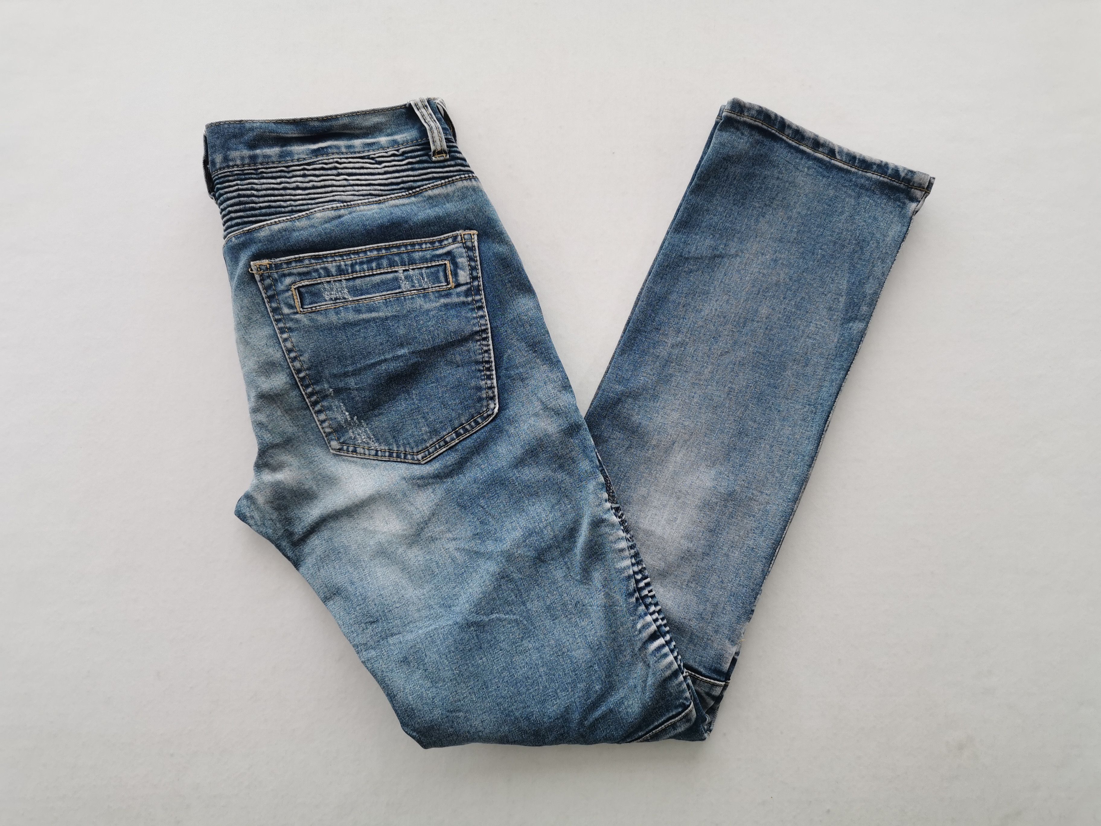 In The Attic Vintage In The Attic Bondage Denim Jeans Size M Waist 31 Size US 31 - 4 Thumbnail