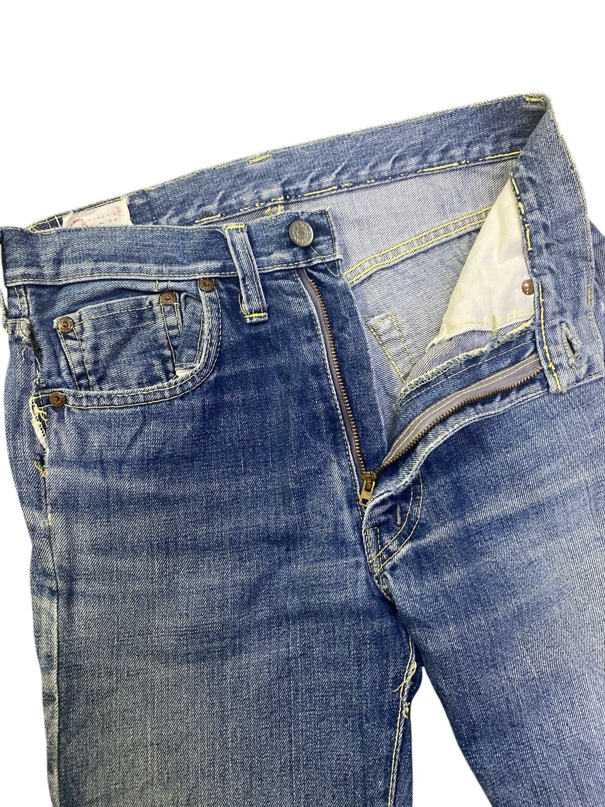 Self Edge × Vintage Vintage 80s Canton Selvedge Denim Made in USA. Size US 29 - 6 Thumbnail