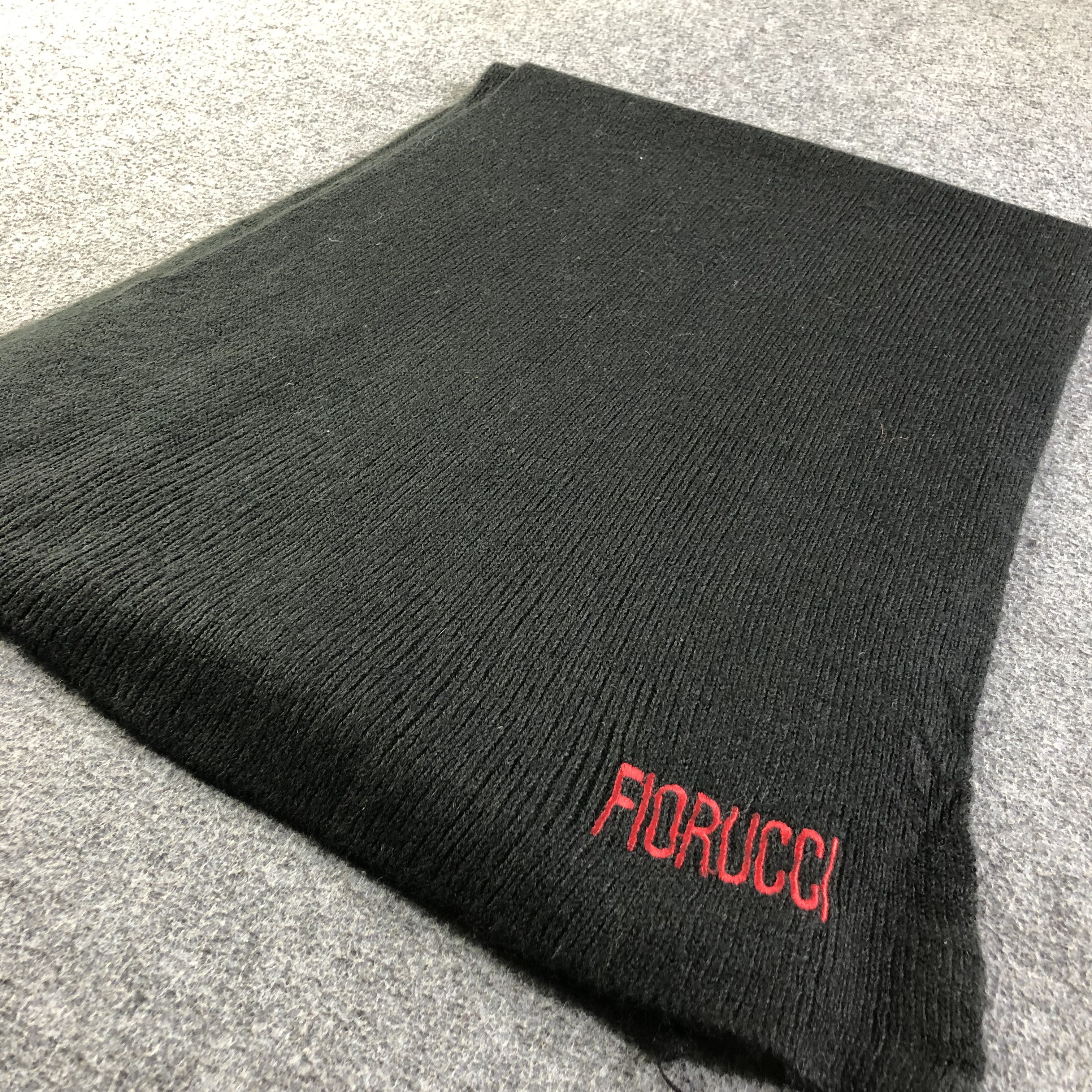 Fiorucci Fiorucci Pleated Wool Scarf Muffler Neckwear V2071 Size ONE SIZE - 3 Thumbnail