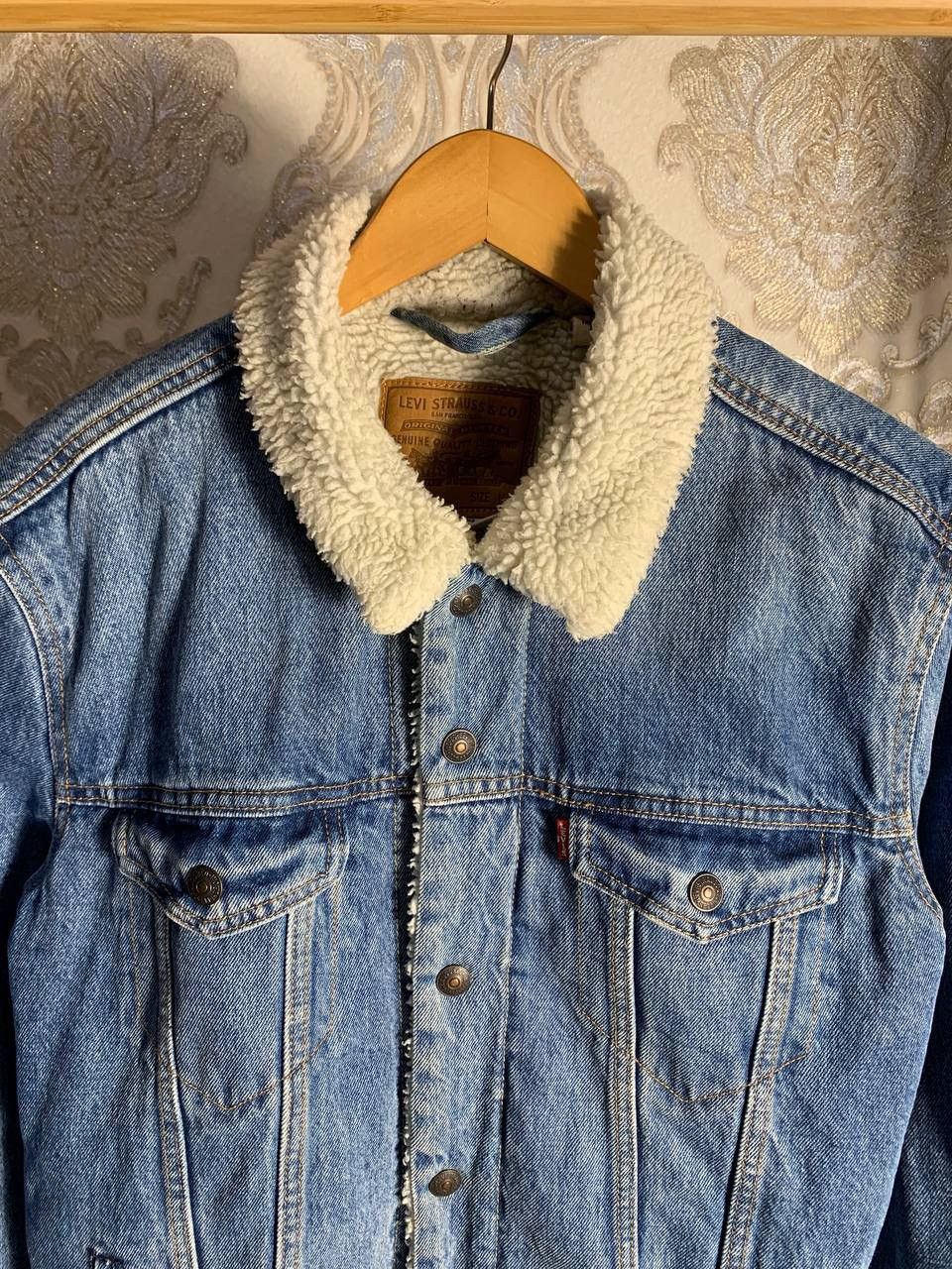 Levi's × Vintage VERY RARE LEVI’S DENIM SHERPA JACKET JAPAN STYLE DESIGNER Size US M / EU 48-50 / 2 - 2 Thumbnail