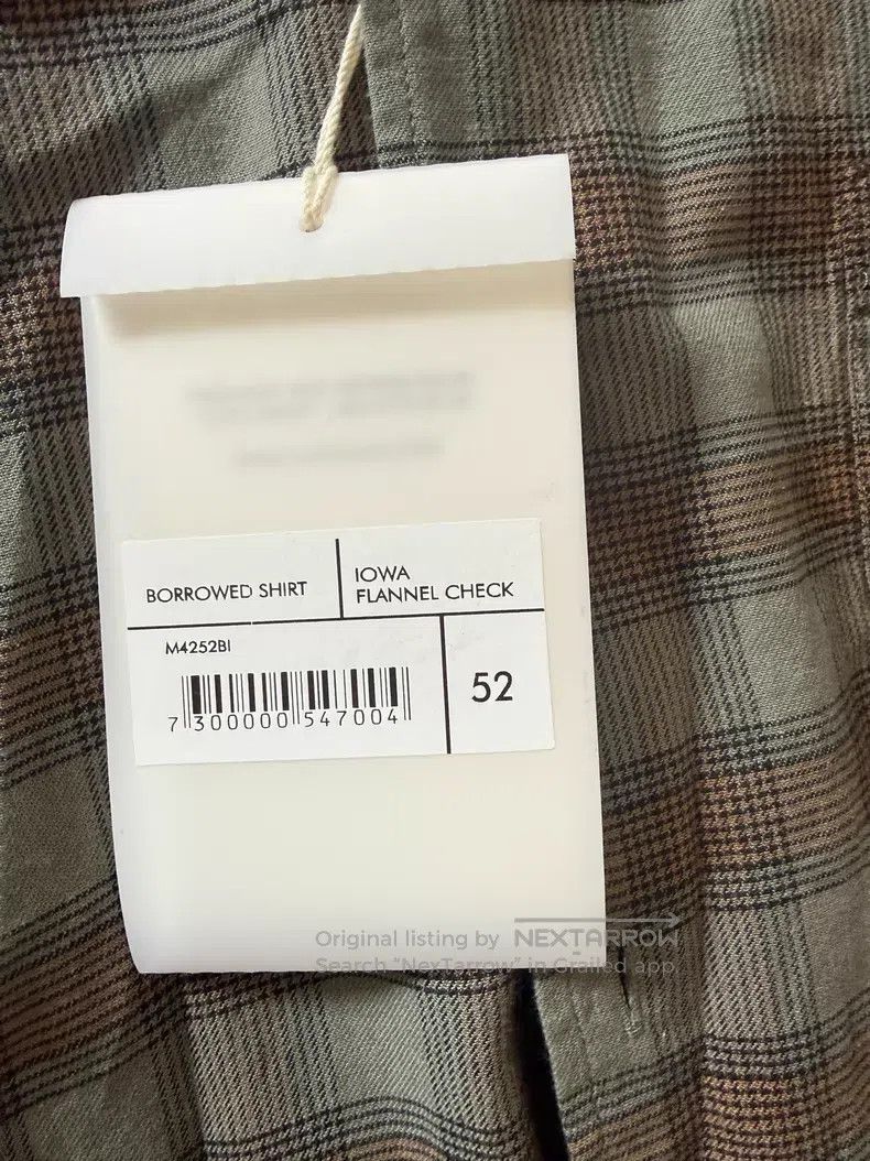 Our Legacy Our Legacy Plaid Shirt Size US L / EU 52-54 / 3 - 4 Thumbnail