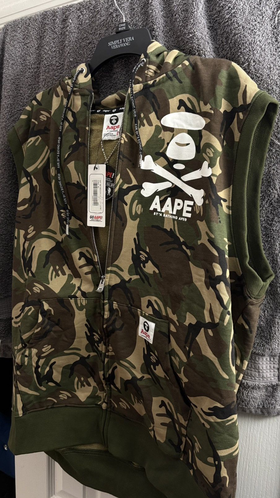 Aape AAPE By A Bathing Ape Camo Zip Vest – Size XL – Brand New Size US XL / EU 56 / 4 - 3 Thumbnail