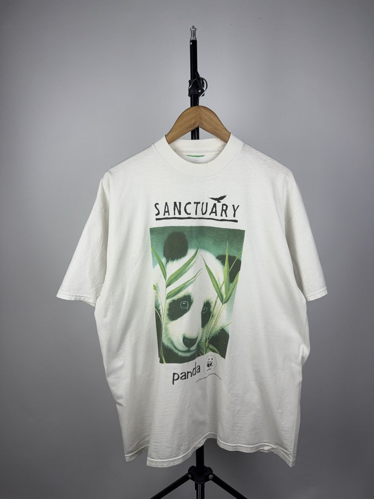 Other Vintage 1986 WWF Panda Sanctuary Tee Nature Graphic Size US L / EU 52-54 / 3 - 1 Thumbnail