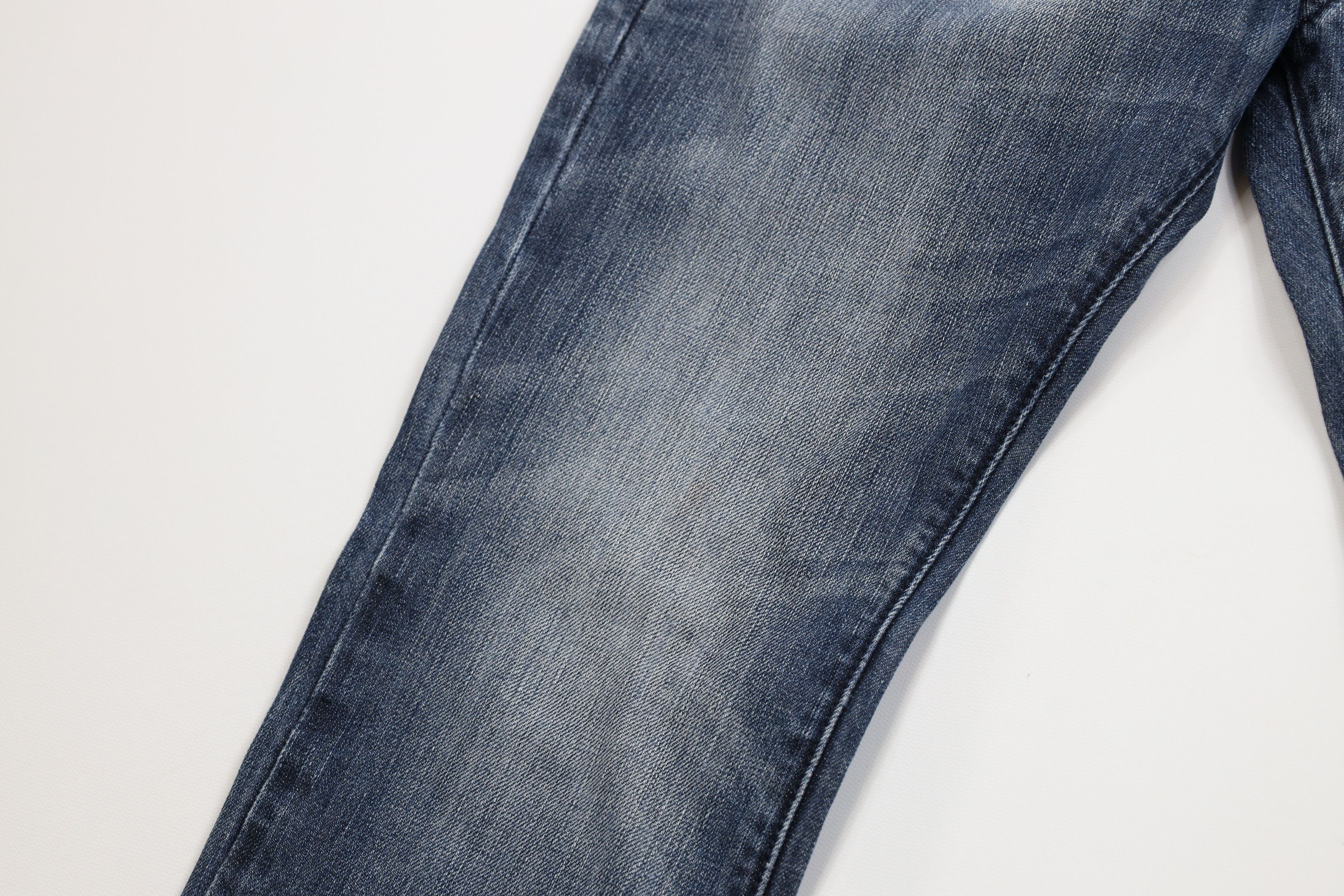 Express Express Rocco Slim Fit Skinny Leg Denim Jeans Blue Cotton Size US 29 - 5 Thumbnail
