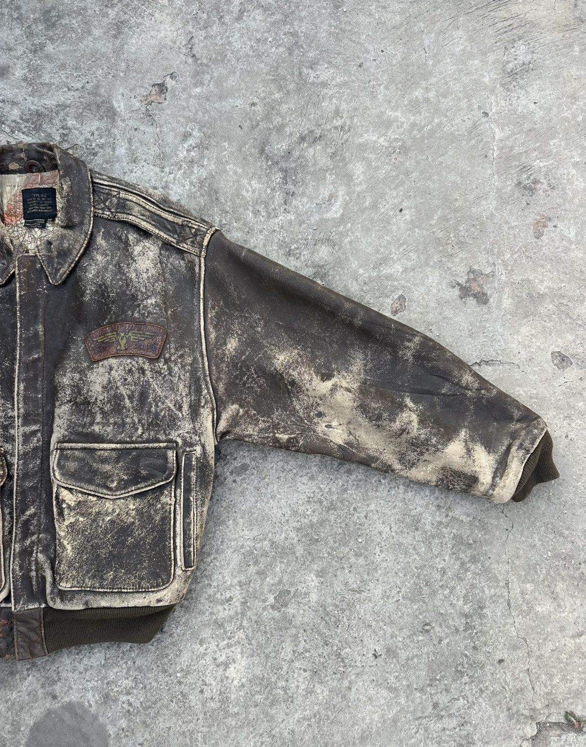 Avirex 80s Vintage Avirex “Glenn Miller” A-2 Flight Jacket (1987) Size US L / EU 52-54 / 3 - 9 Thumbnail