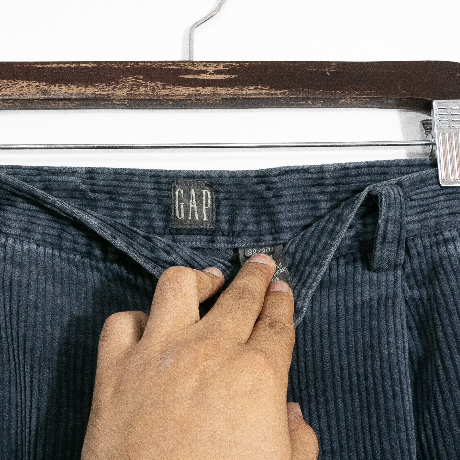 Gap × Vintage Vintage Gap Corduroy Pants 36x30 - Faded Distressed Baggy Size US 36 / EU 52 - 6 Thumbnail