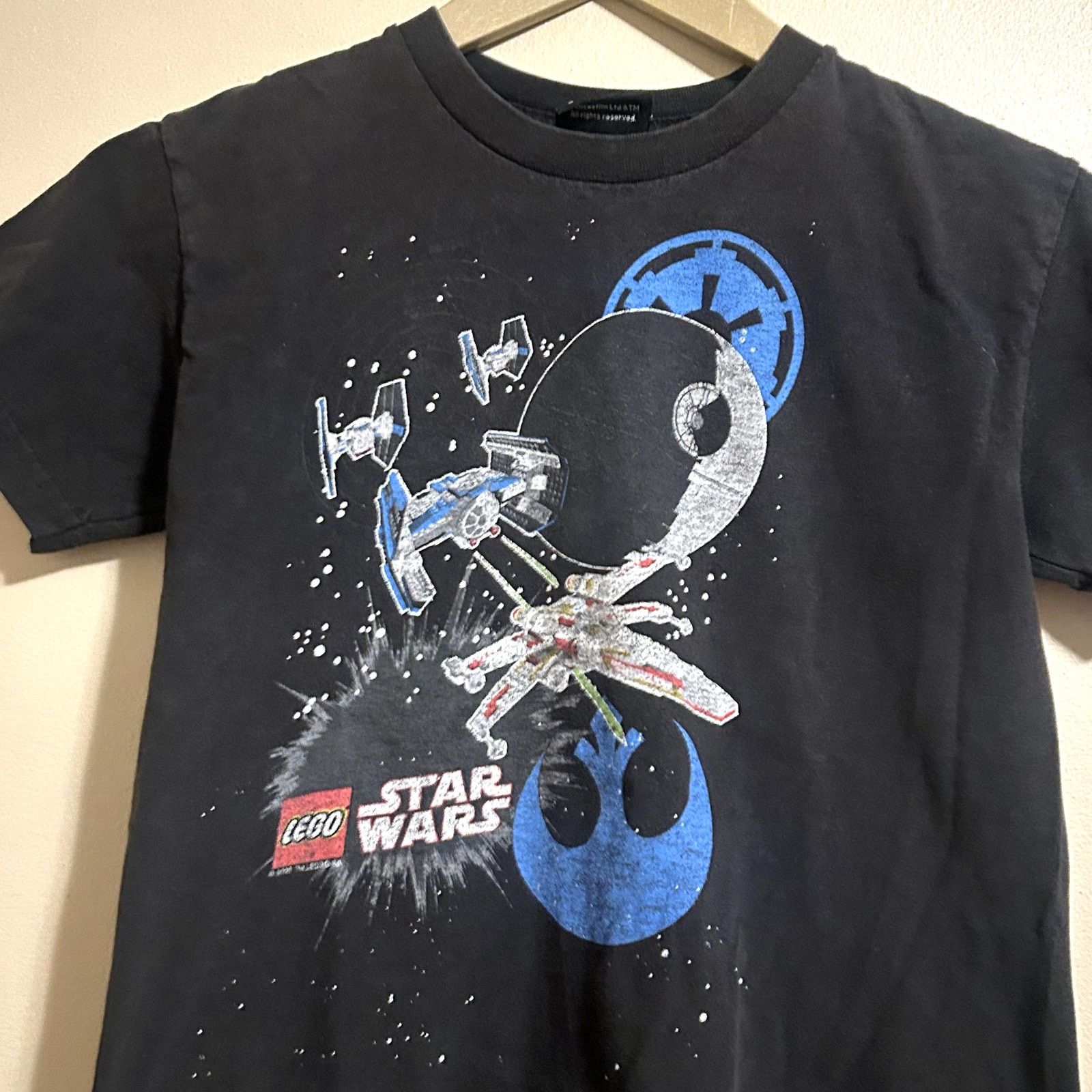 Star Wars Y2K Lego Star Wars Kids T-Shirt Size US XL / EU 56 / 4 - 2 Thumbnail