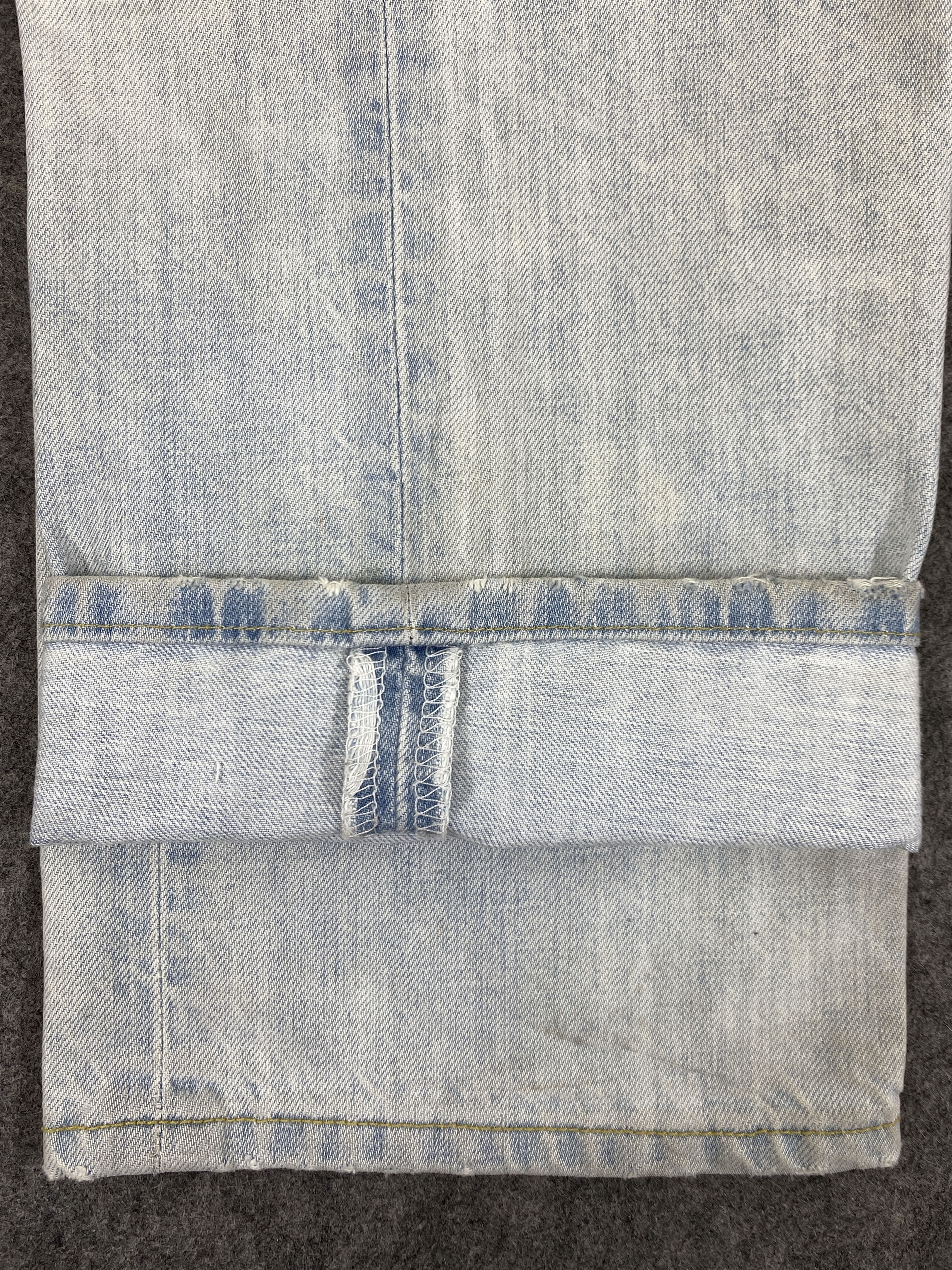 Japanese Brand Light Blue Wash Vintage Levis 501 Jeans 34x33 - JN3130 Size US 34 / EU 50 - 12 Thumbnail