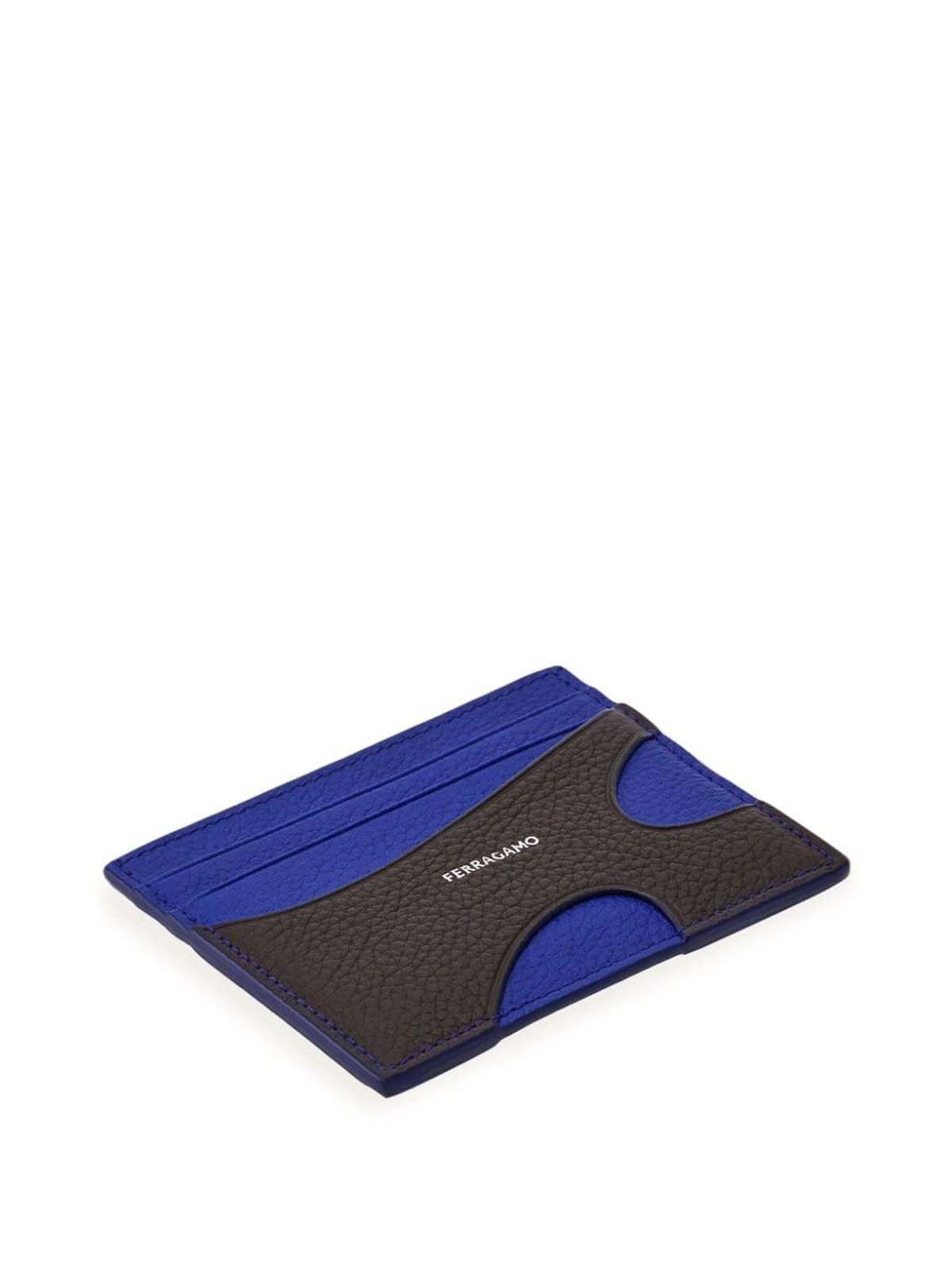 Salvatore Ferragamo o1s1rm0924 Size: OS / Wallet in Blue/Black Size ONE SIZE - 4 Thumbnail