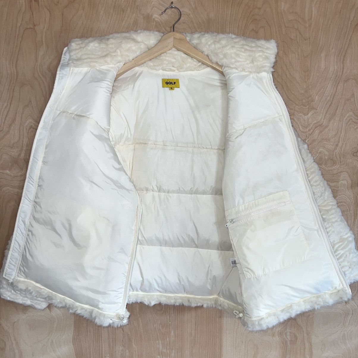 Golf Wang GOLF WANG GRAND LOGO FUR DUCK FEATHER DOWN PUFFER JACKET Size US XL / EU 56 / 4 - 8 Thumbnail