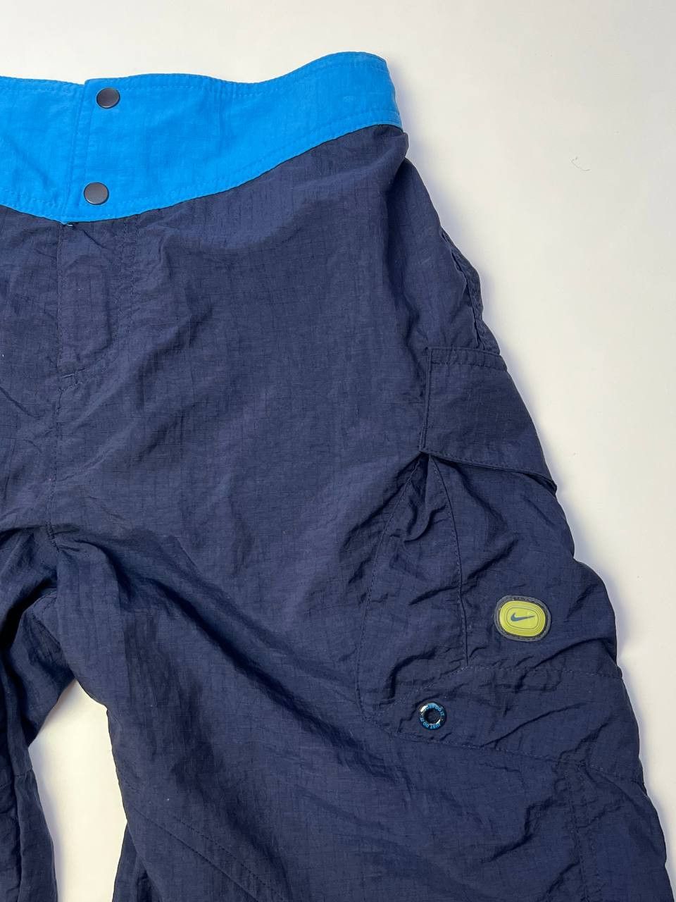 Nike 🩳 Nike Outdoor Trail Shorts – Navy & Blue Size US 35 - 2 Thumbnail