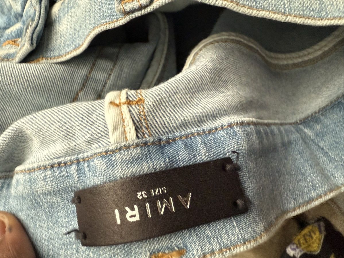 Amiri Amiri Jean - Blue Bandana Star Denim Jeans Size US 32 / EU 48 - 9 Thumbnail