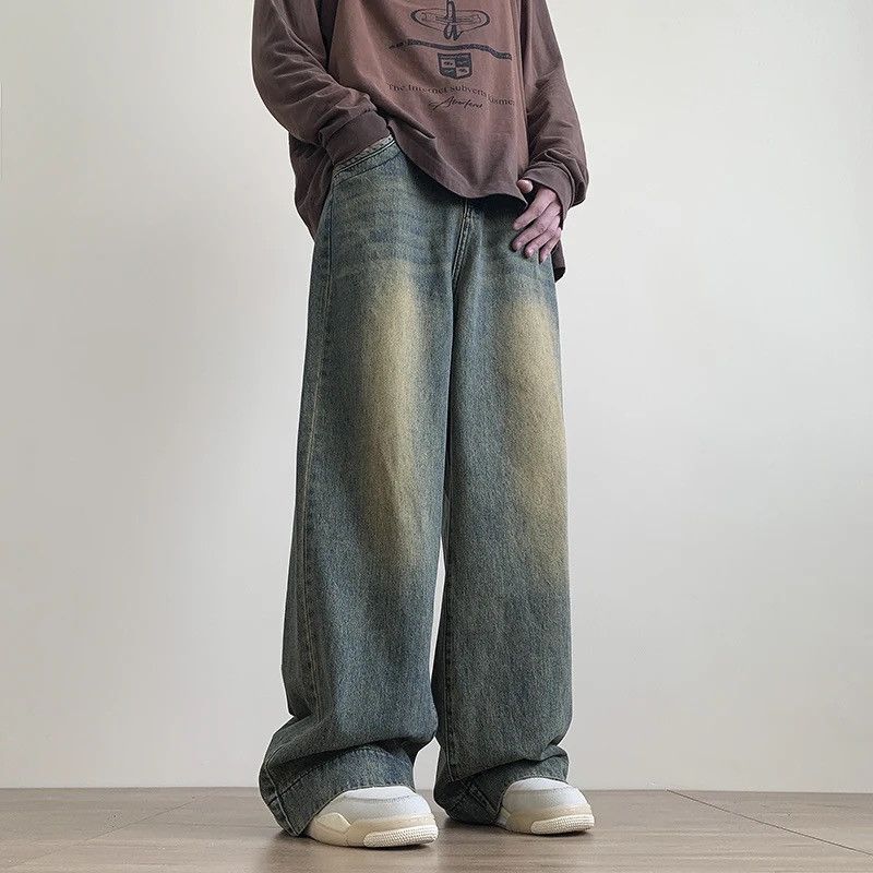 Japanese Brand Distressed Vintage Blue Jeans Size US 29 - 3 Thumbnail