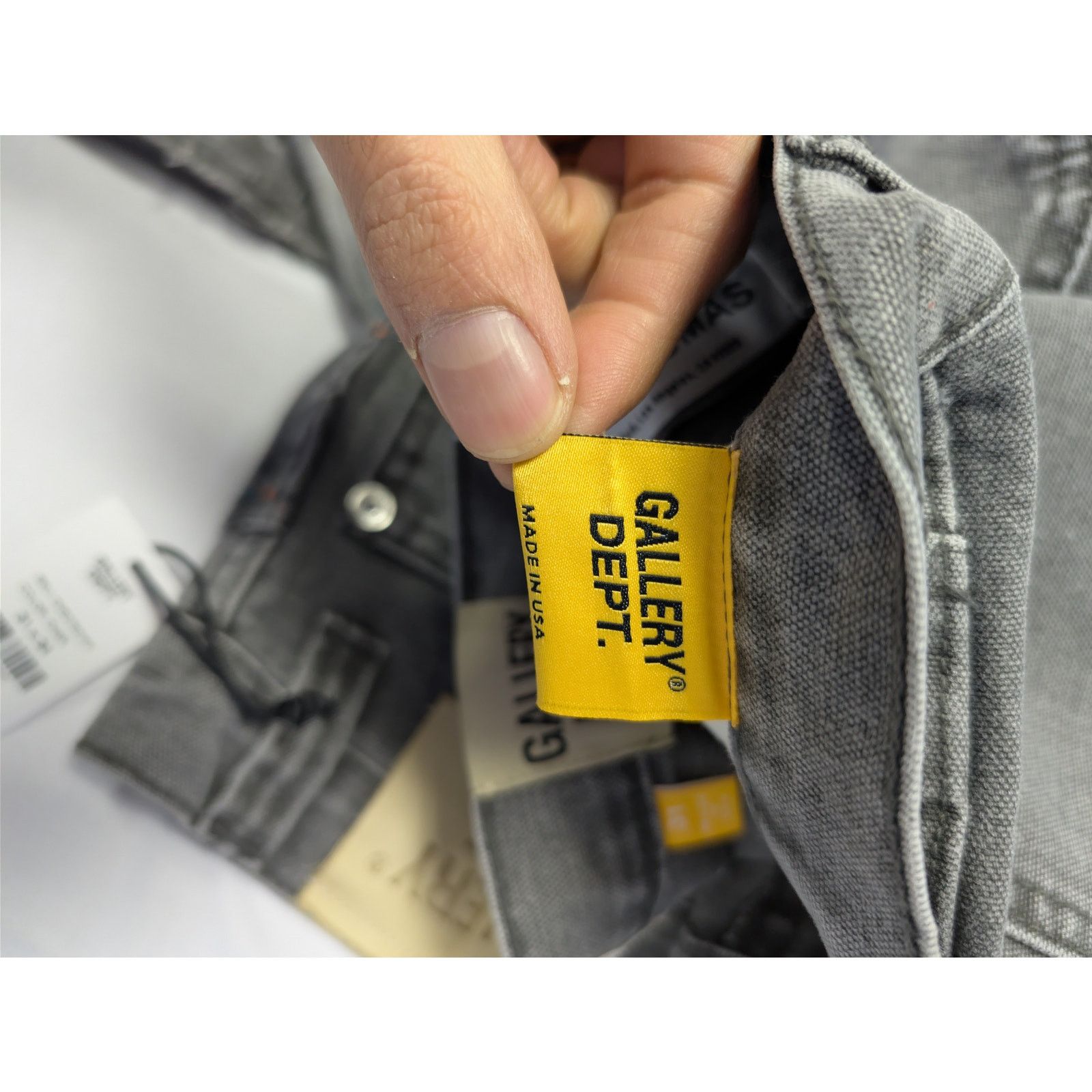 Gallery Dept. o1rshd1 LA Flare Carpenter Jeans in Charcoal Size US 31 - 19 Thumbnail