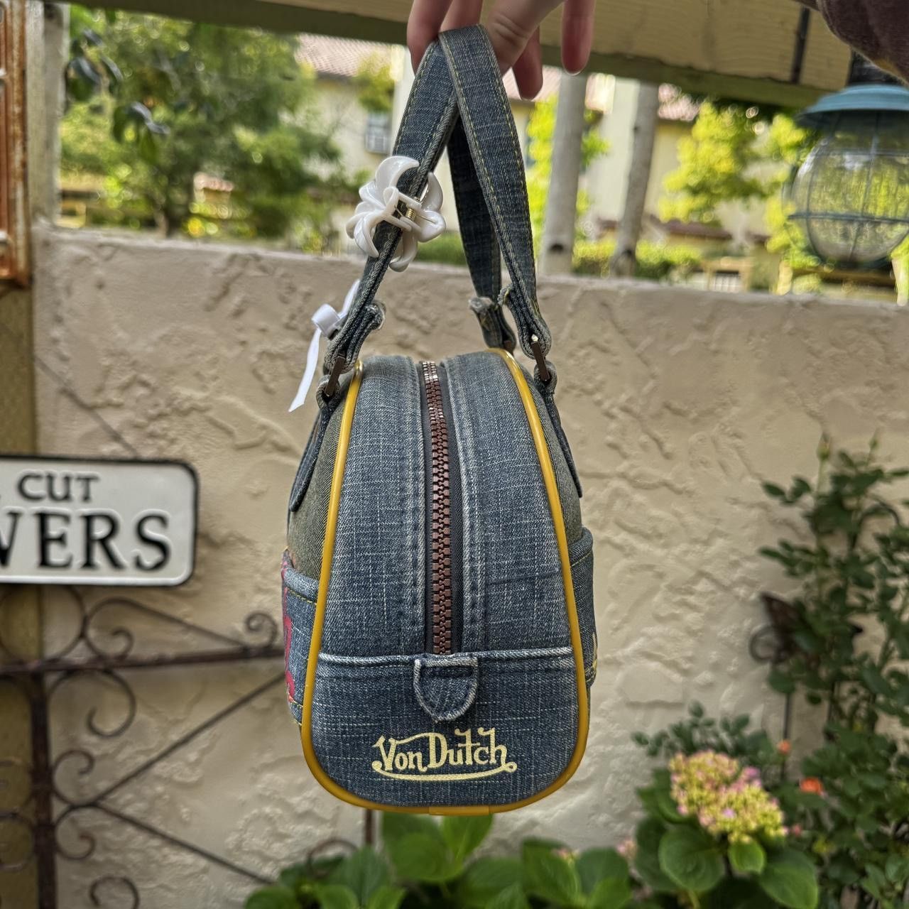 Von Dutch Y2K Von Dutch Denim Mini Bag Size ONE SIZE - 4 Thumbnail