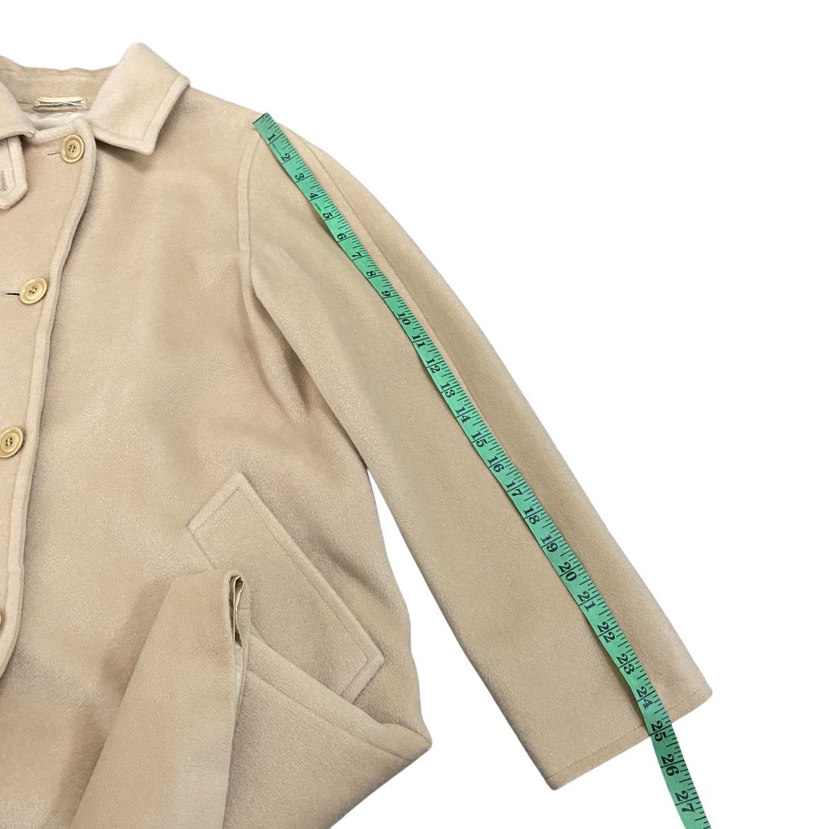 MAX&Co. × Max Mara × Weekend Max Mara Vintage Max Mara Wool Button Jacket Size 4 Brown Colour Size S / US 4 / IT 40 - 13 Thumbnail