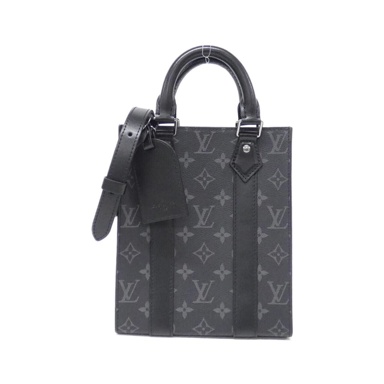 Louis Vuitton Louis Vuitton Louis Vuitton Monogram Eclipse Sac Plat Mini Coated Canvas Shoulder Bag Textile Crossbody Bag M46453 DUTY FREE for USA Size ONE SIZE - 1 Thumbnail