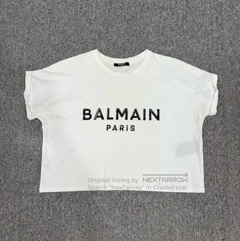 Balmain Balmain Women's White Cotton T-Shirt . Size M / US 6-8 / IT 42-44 - 1 Thumbnail