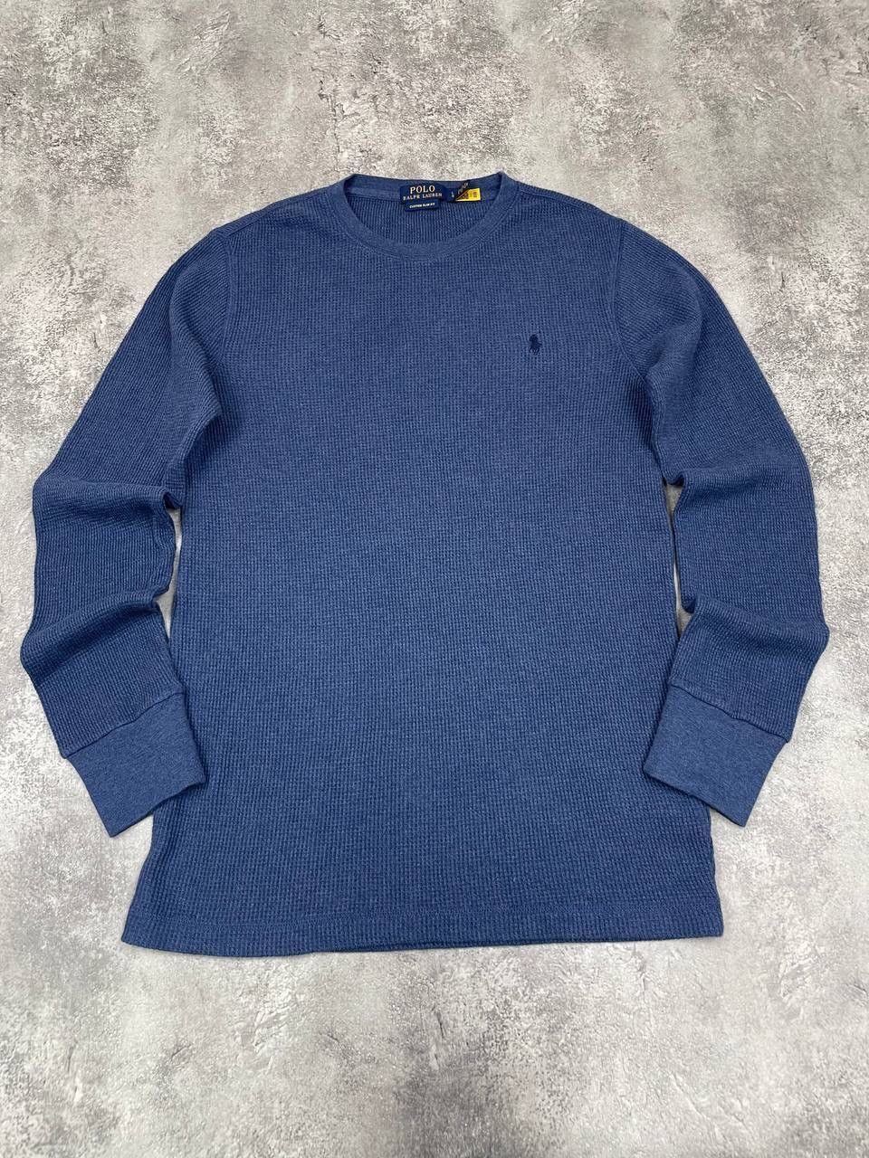 Polo Ralph Lauren Polo Ralph Lauren Men Cotton Waffle Knit Long Sleeve Shirt Size US L / EU 52-54 / 3 - 1 Thumbnail