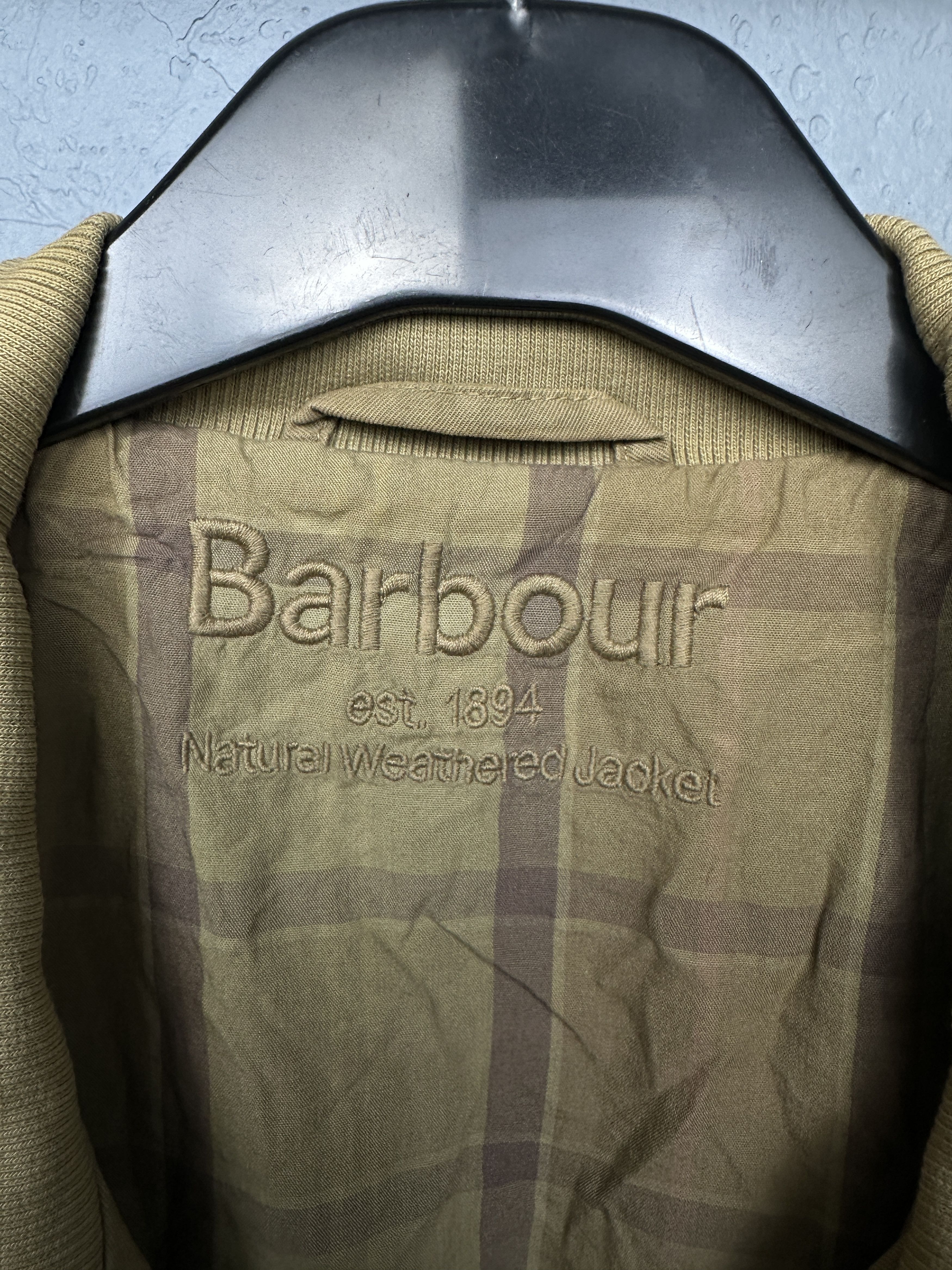 Barbour Barbour Mens Washed Barrington Twill Outer Jacket Size US XXL / EU 58 / 5 - 3 Thumbnail