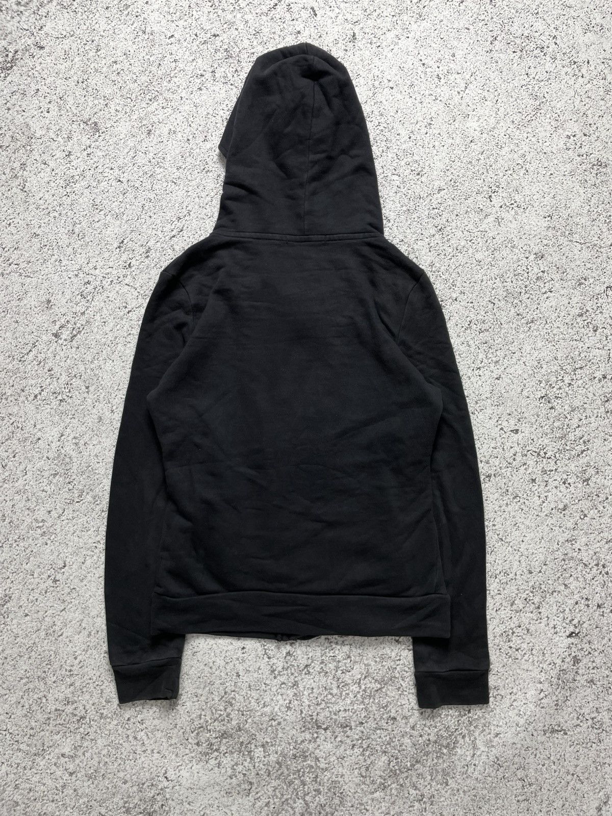 Japanese Brand 2000s Doublju - Asymmetrical Zip Hoodie Rick Owens lgb Style Size US S / EU 44-46 / 1 - 5 Thumbnail
