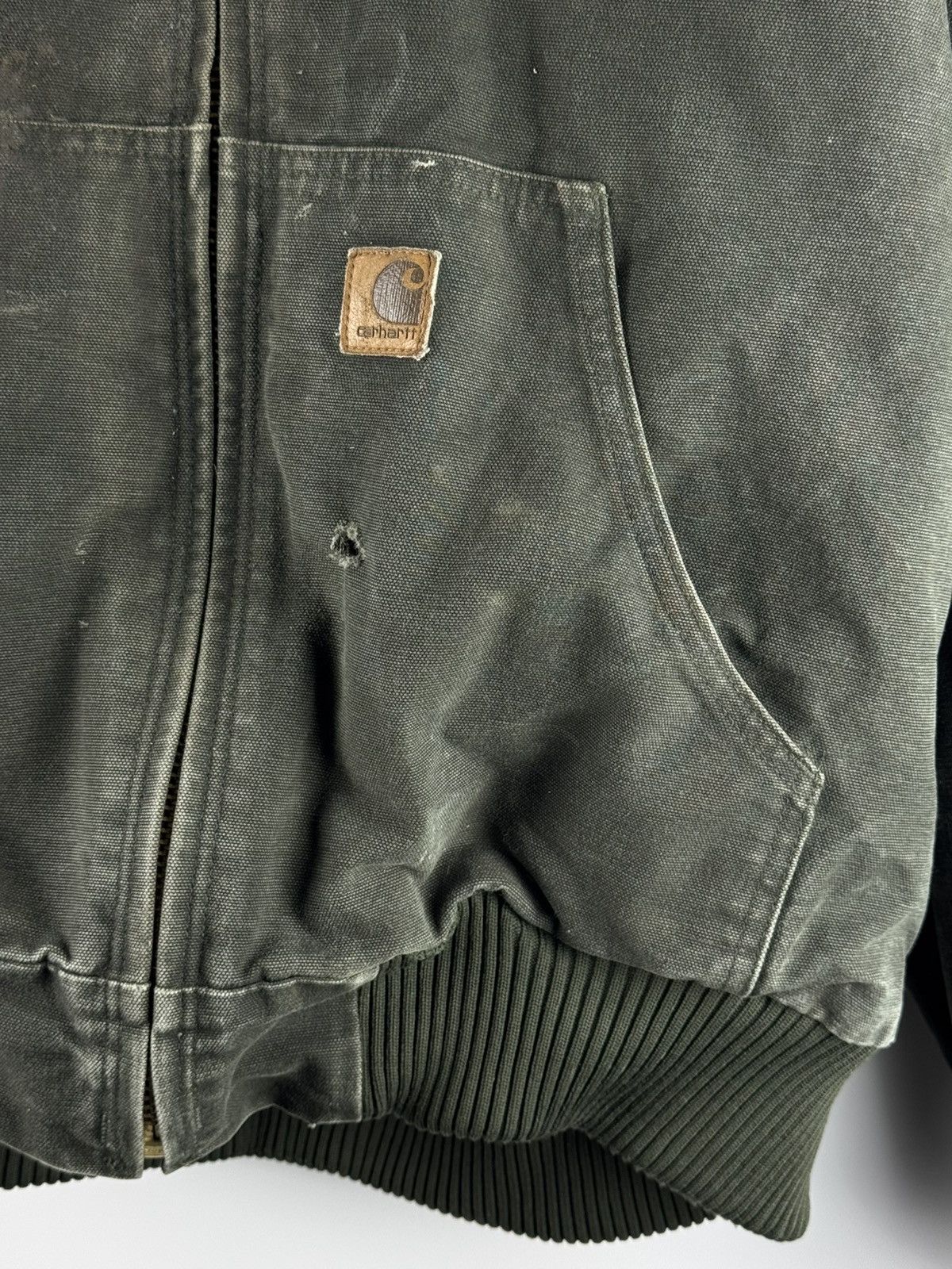 Carhartt Vintage 90s Carhartt Acrive J130 Moss Jacket Green Size US M / EU 48-50 / 2 - 5 Thumbnail