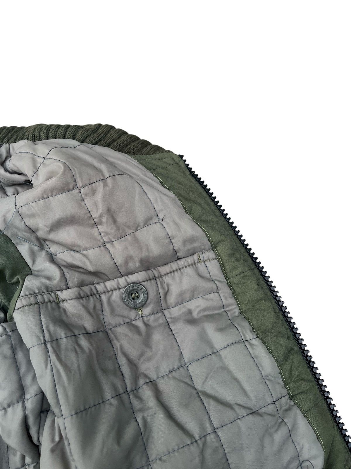 Levi's Vintage Clothing Vintage 80s Levis Double Big Pocket Padded Jacket Size US M / EU 48-50 / 2 - 9 Thumbnail